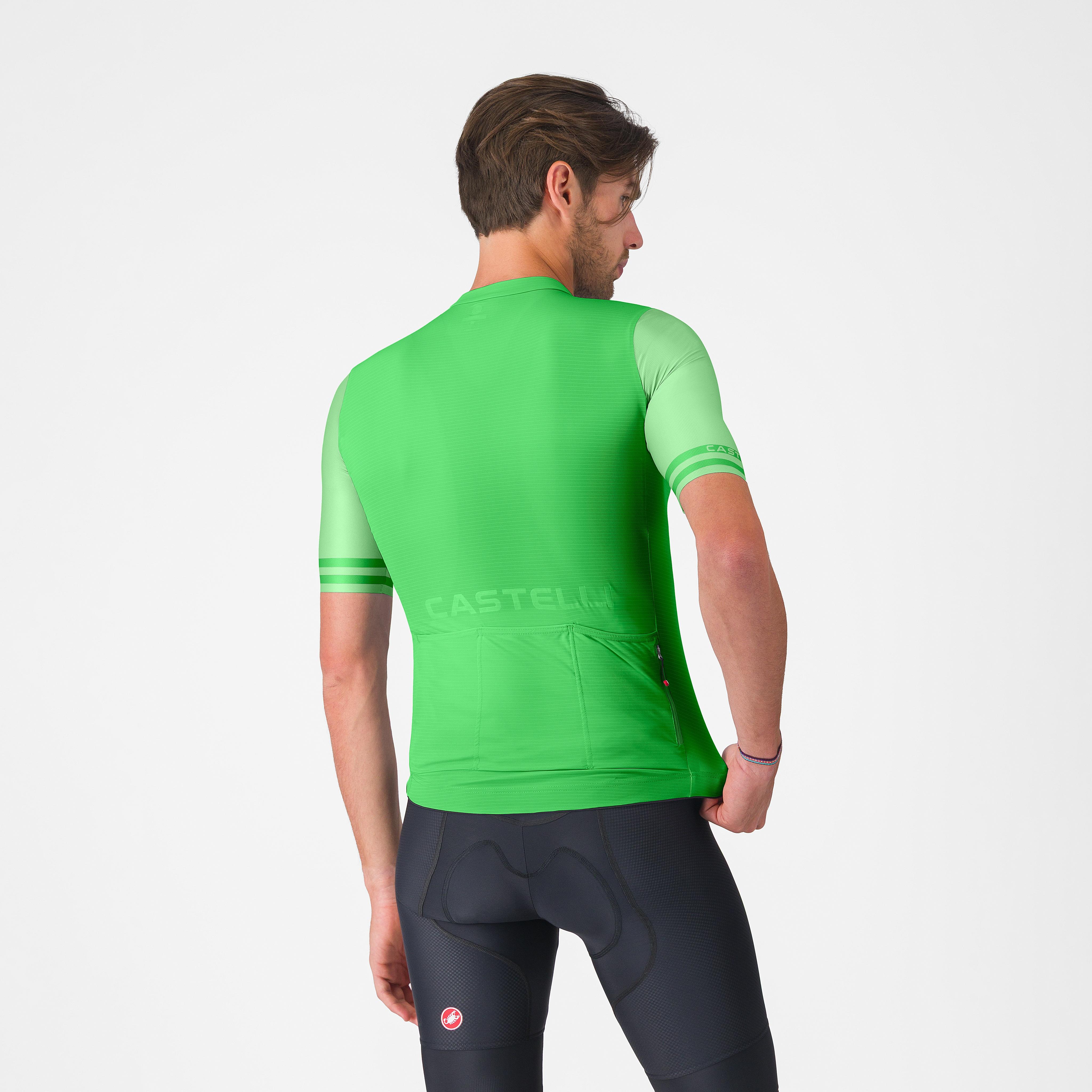 Prologo lite 2 jersey - kelly green - castelli