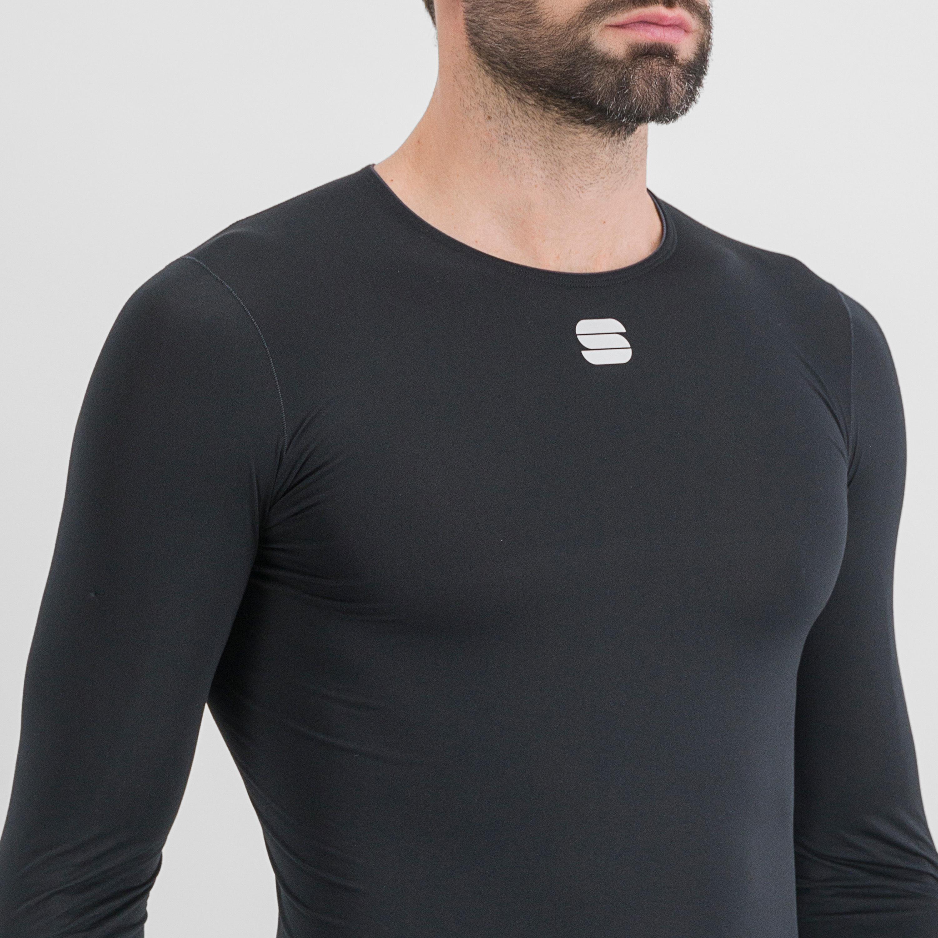 Midweight layer tee long sleeves - black - sportful