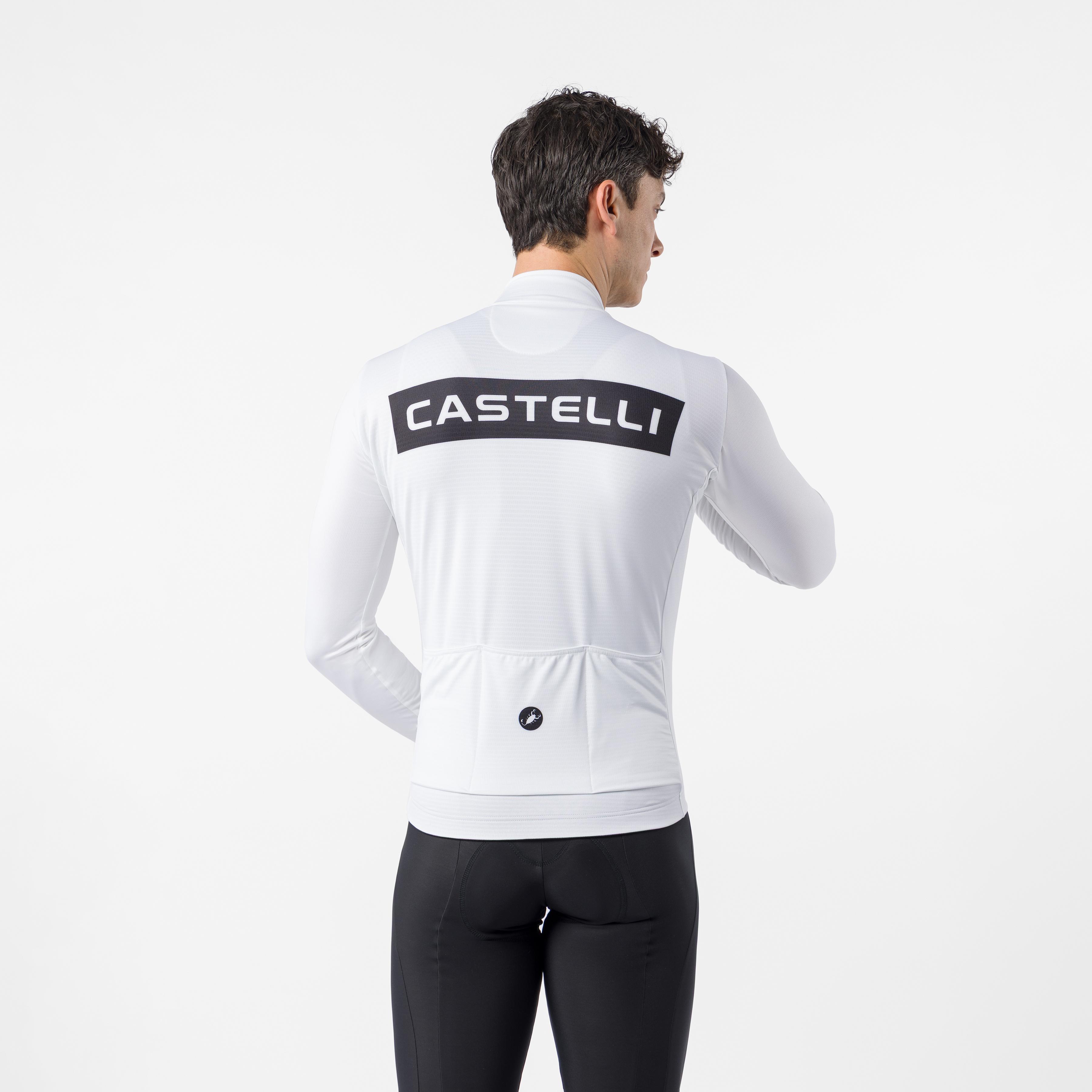 Quadro thermal jersey - ivory/black - castelli