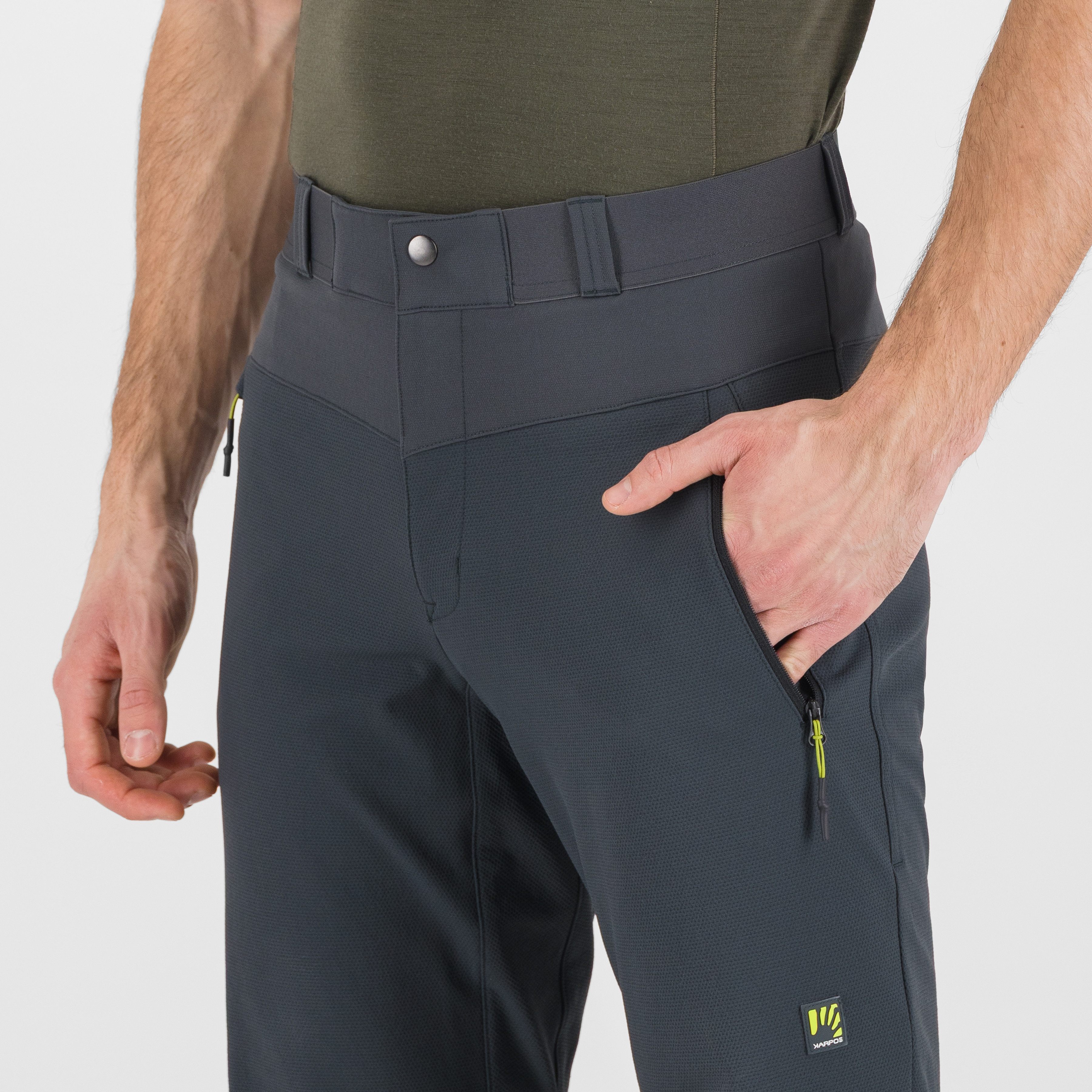 Pietena pant - woodl.gray/black - karpos