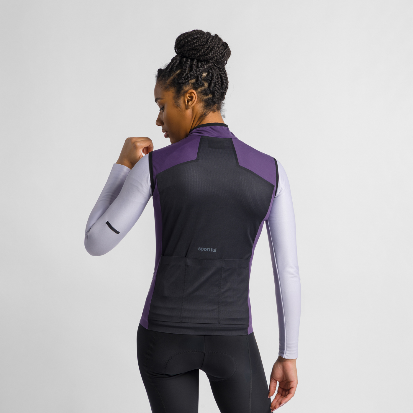 Fiandre 2 w vest - galactic purple - sportful