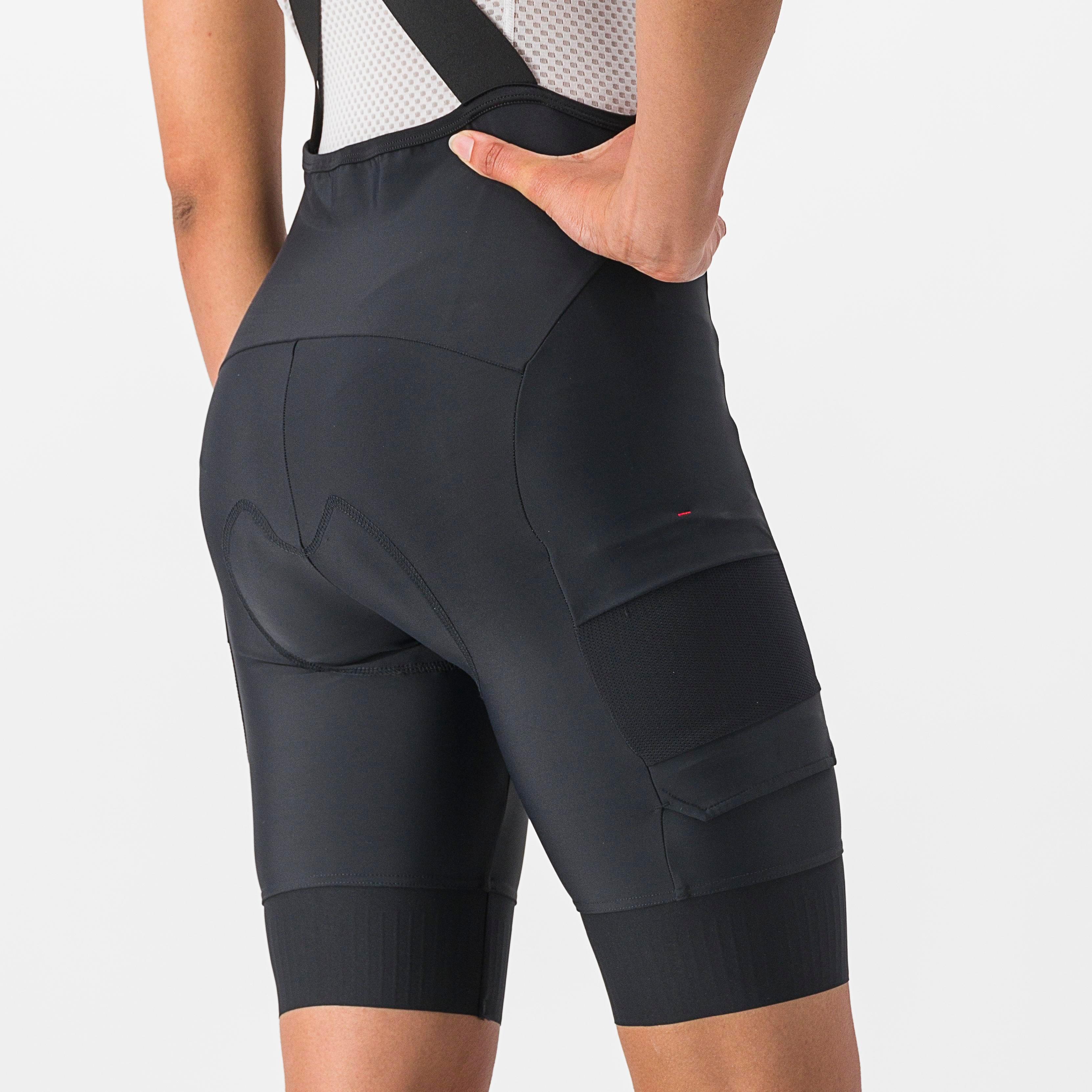 Unlimited cargo w bibshort - black - castelli