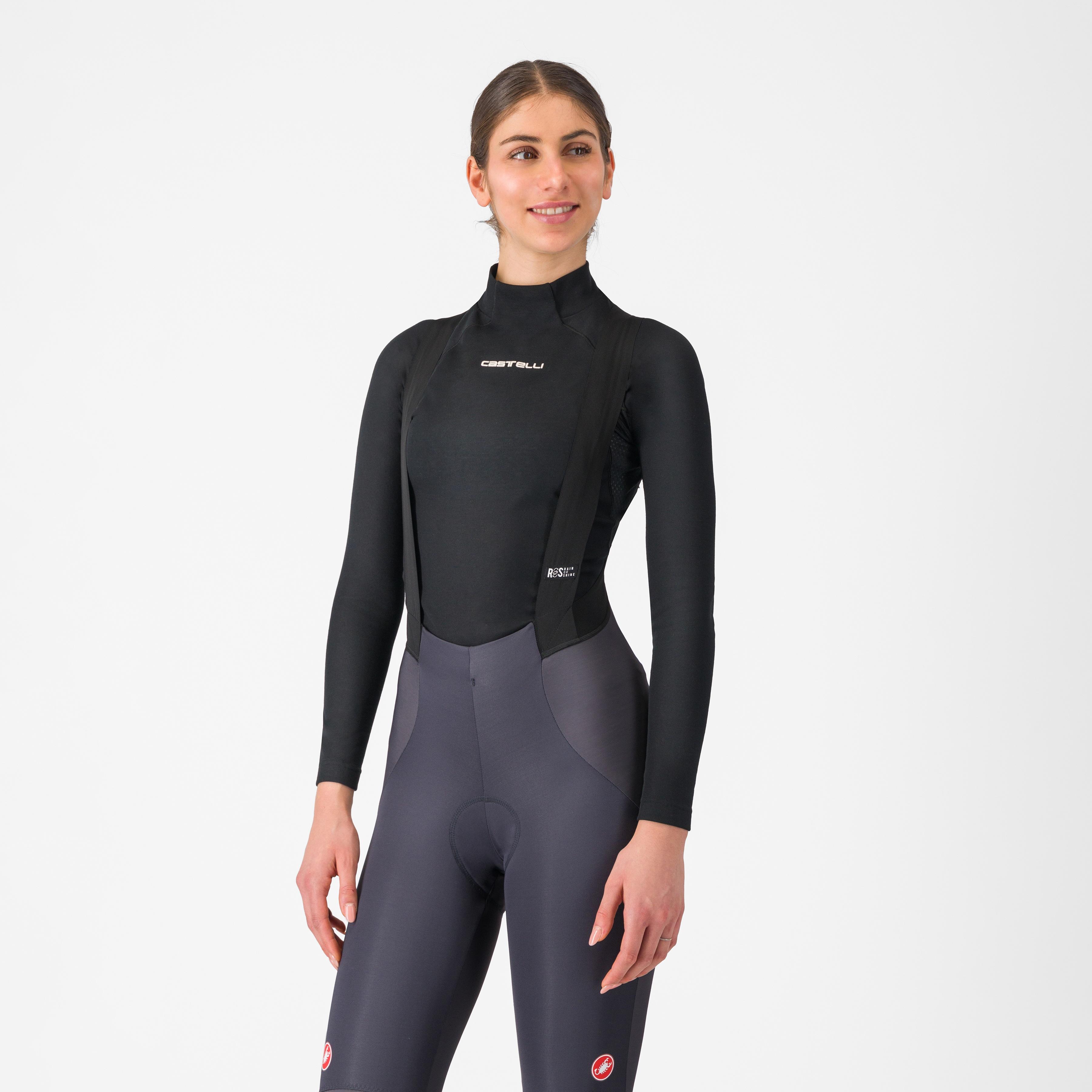 Flanders 2 warm w long sleeve - black - castelli