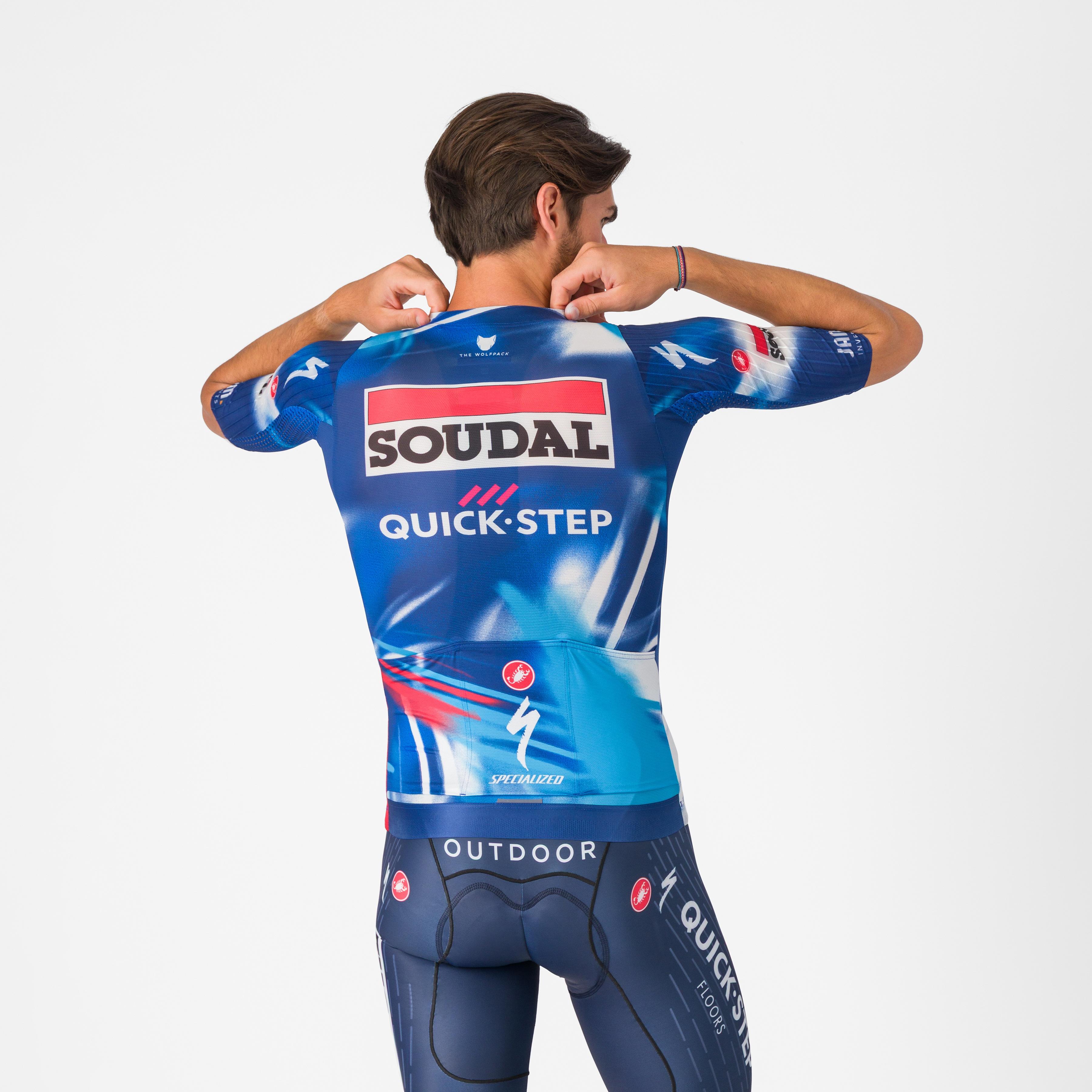 Aero race 8s jersey - score/blue-red - castelli