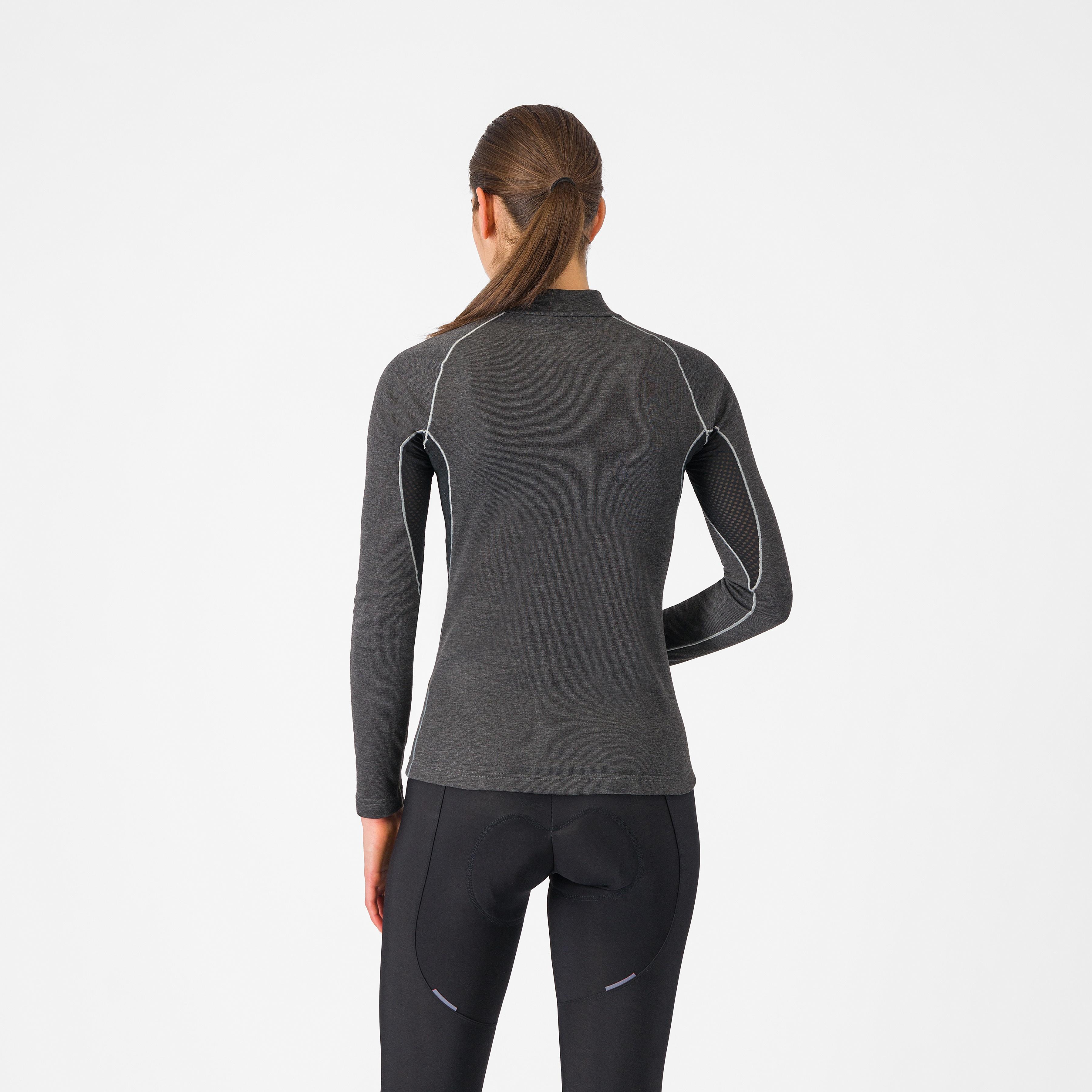 Flanders 2 warm w long sleeve - gray - castelli