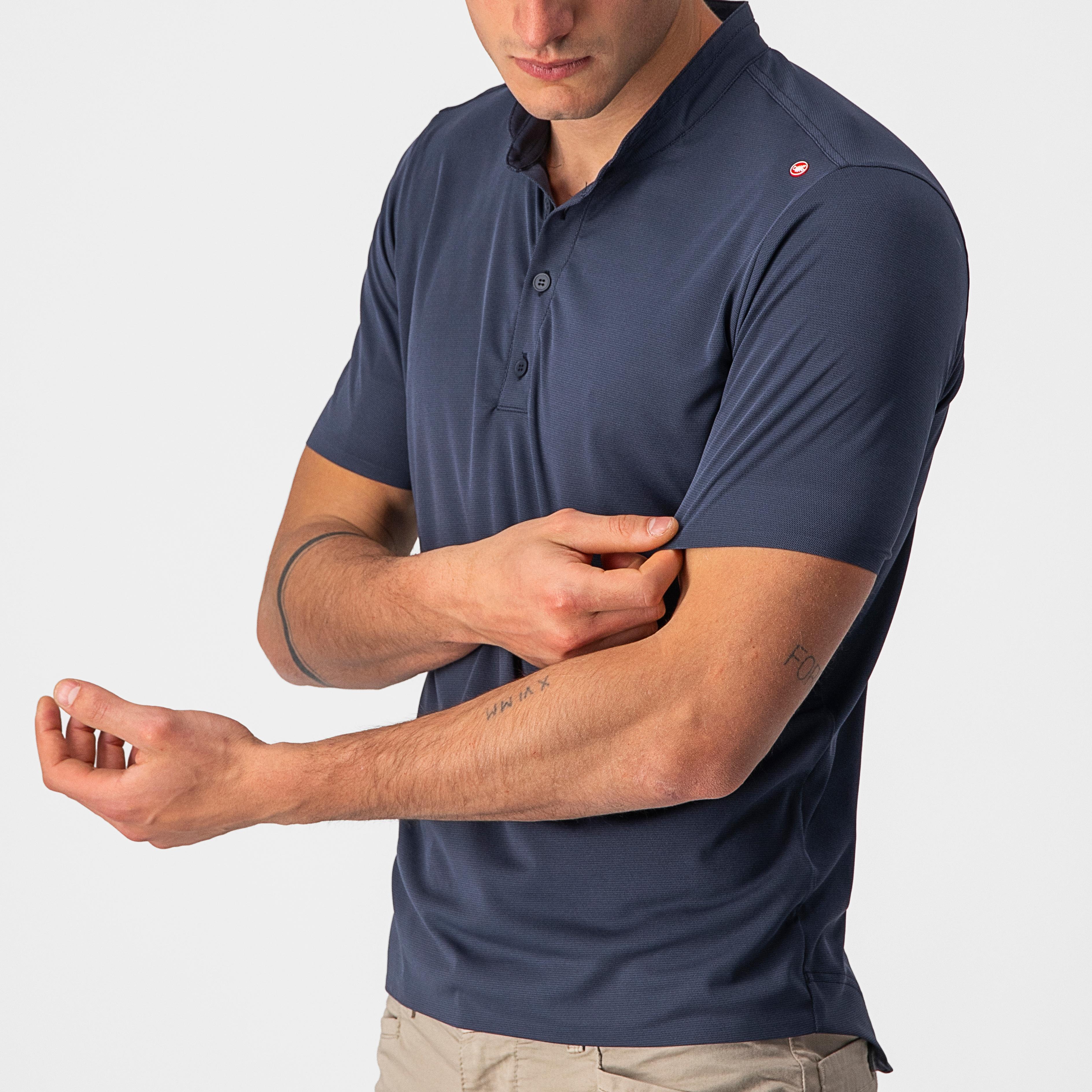 Tech 2 polo - savile blue - castelli