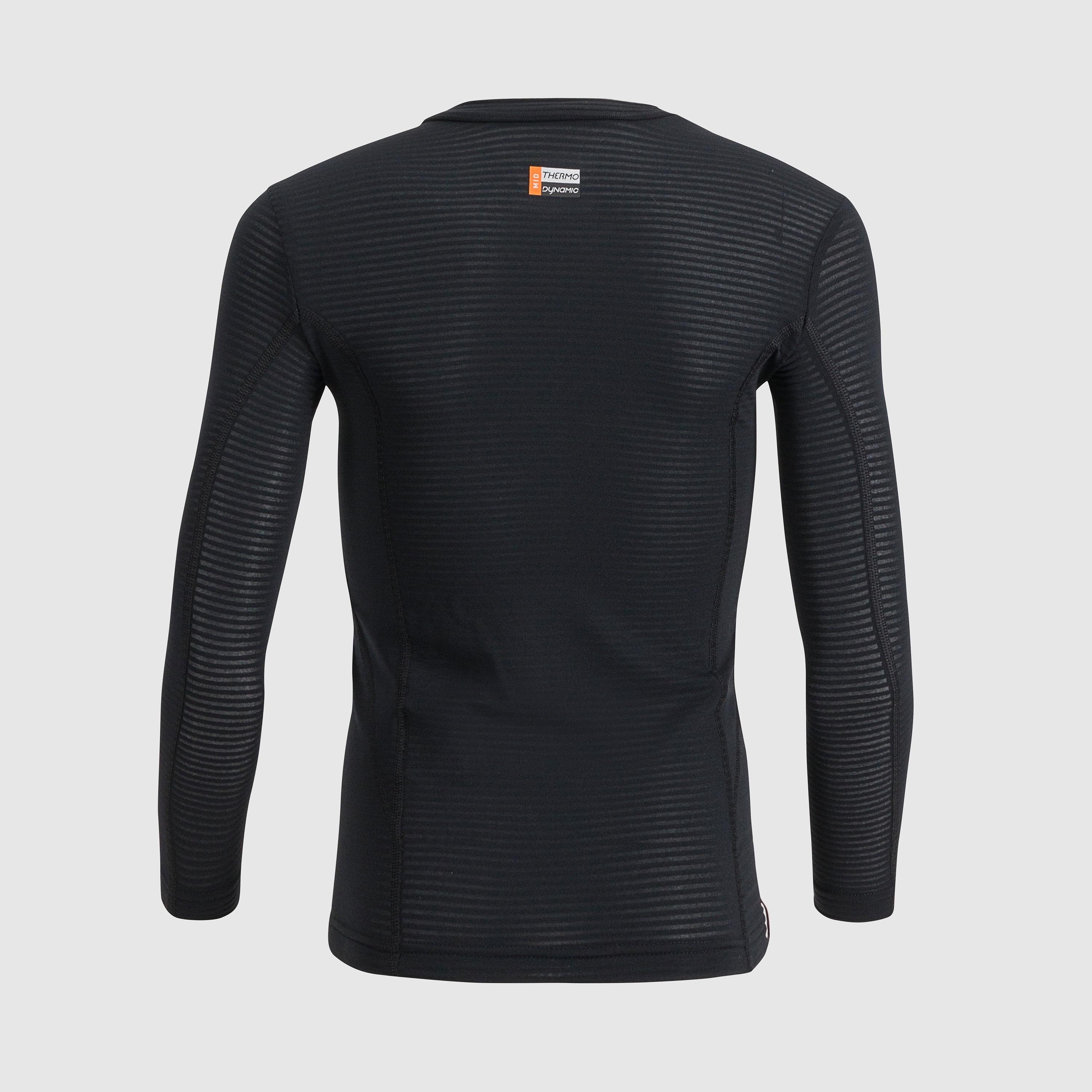 Td mid long sleeve kid top - black - sportful
