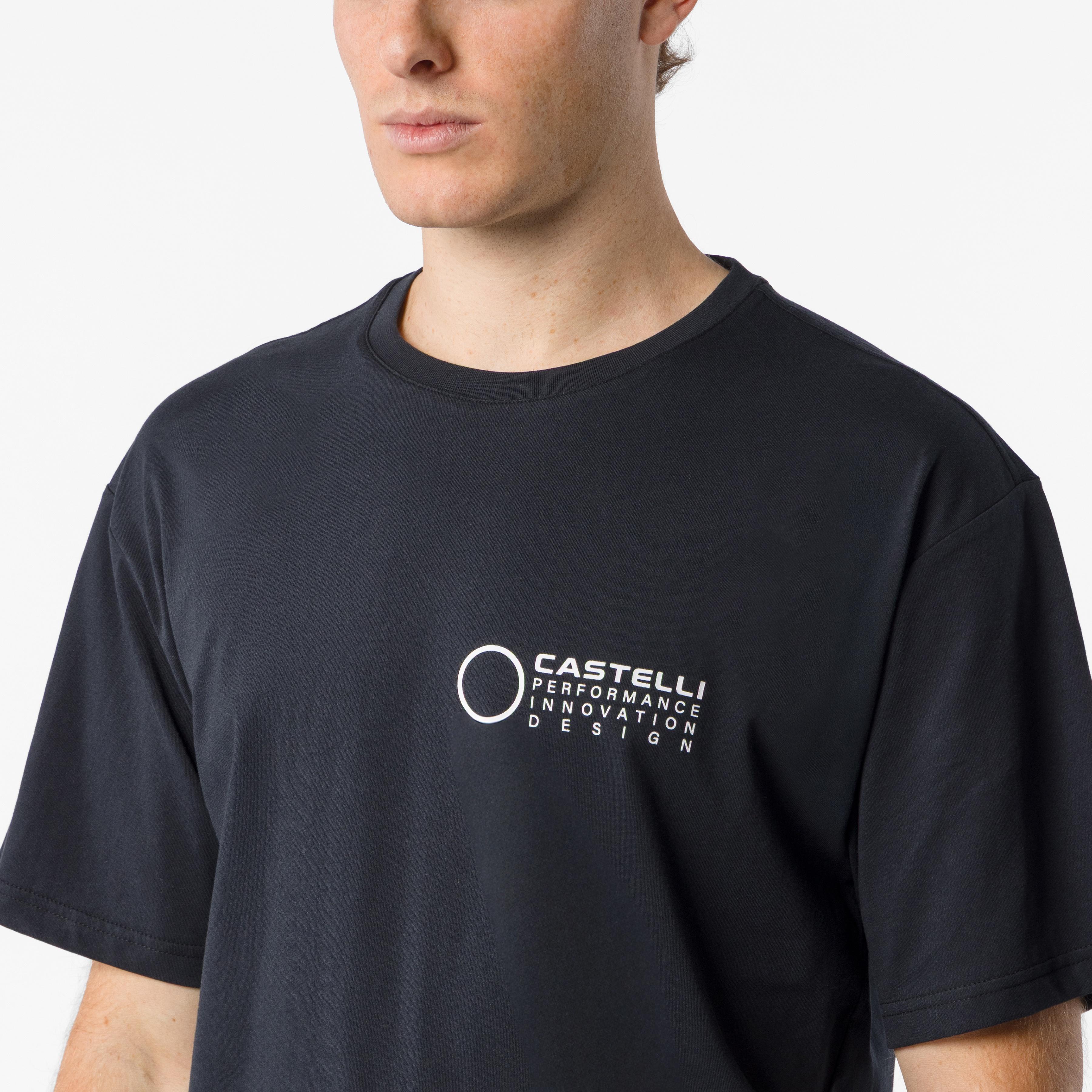 Modern heritage tee - black - castelli