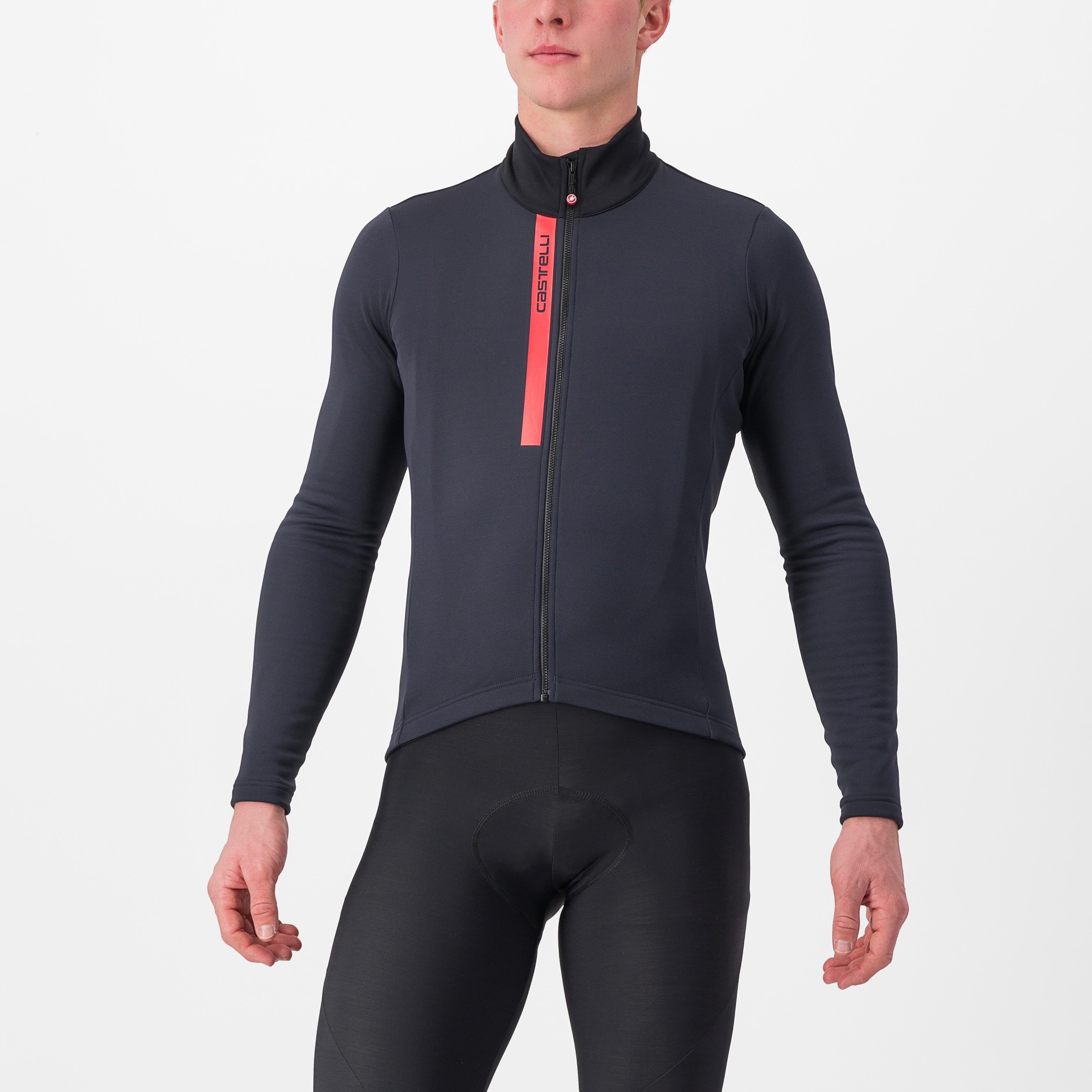Entrata thermal jersey - light black/red - castelli