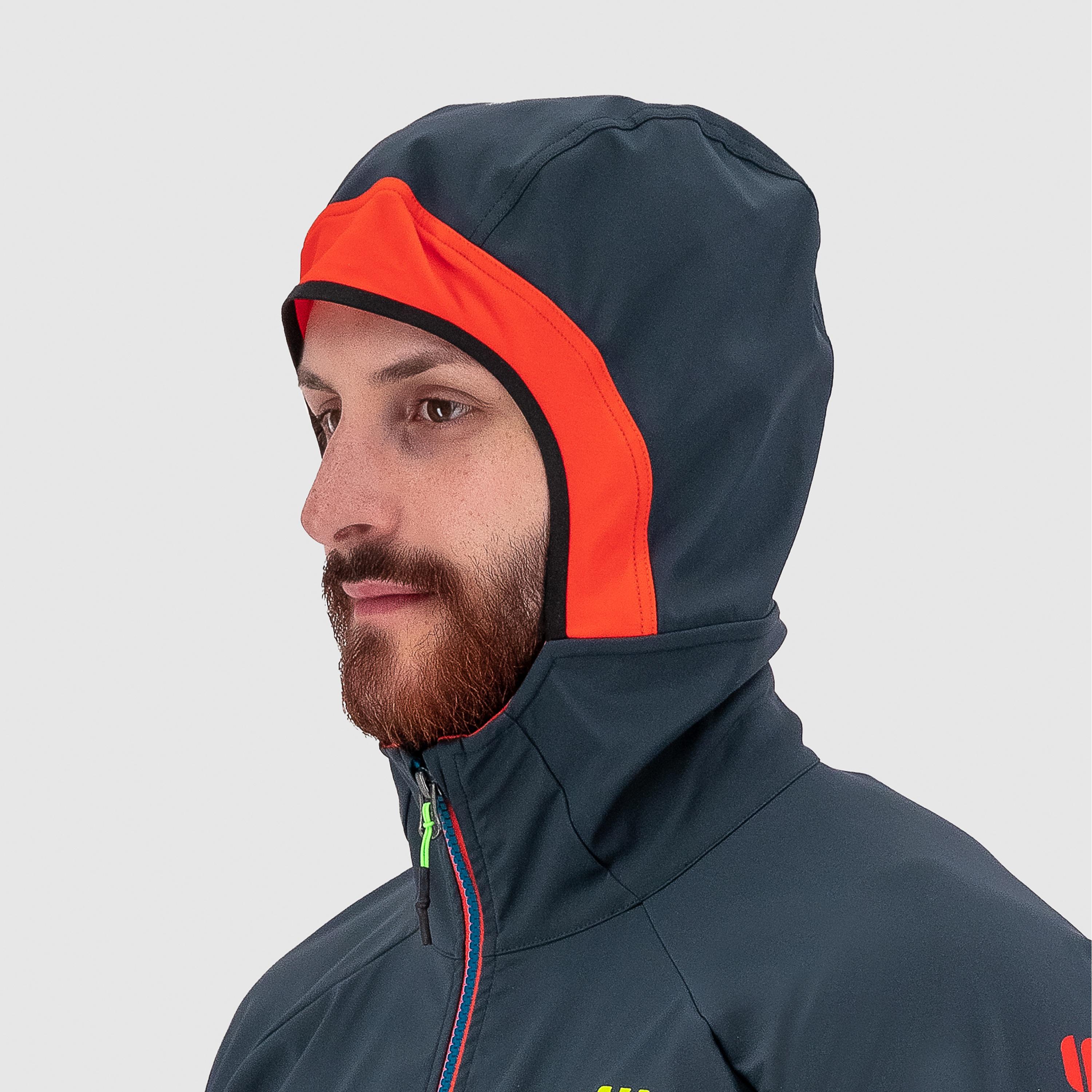 Piz palu' evo jacket - india ink/blue jewel - karpos