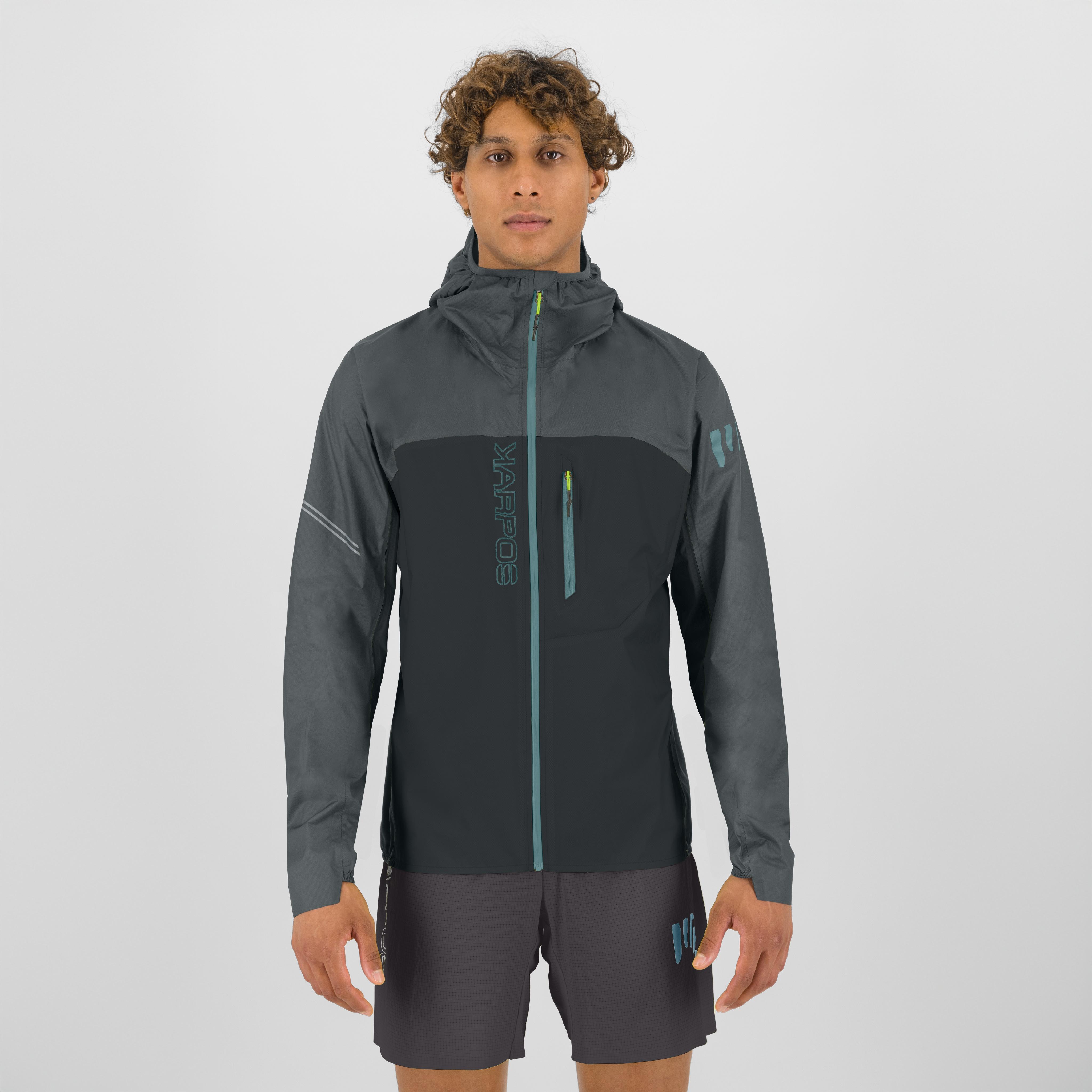 Lavaredo rain evo jacket - woodl.gray/urban - karpos
