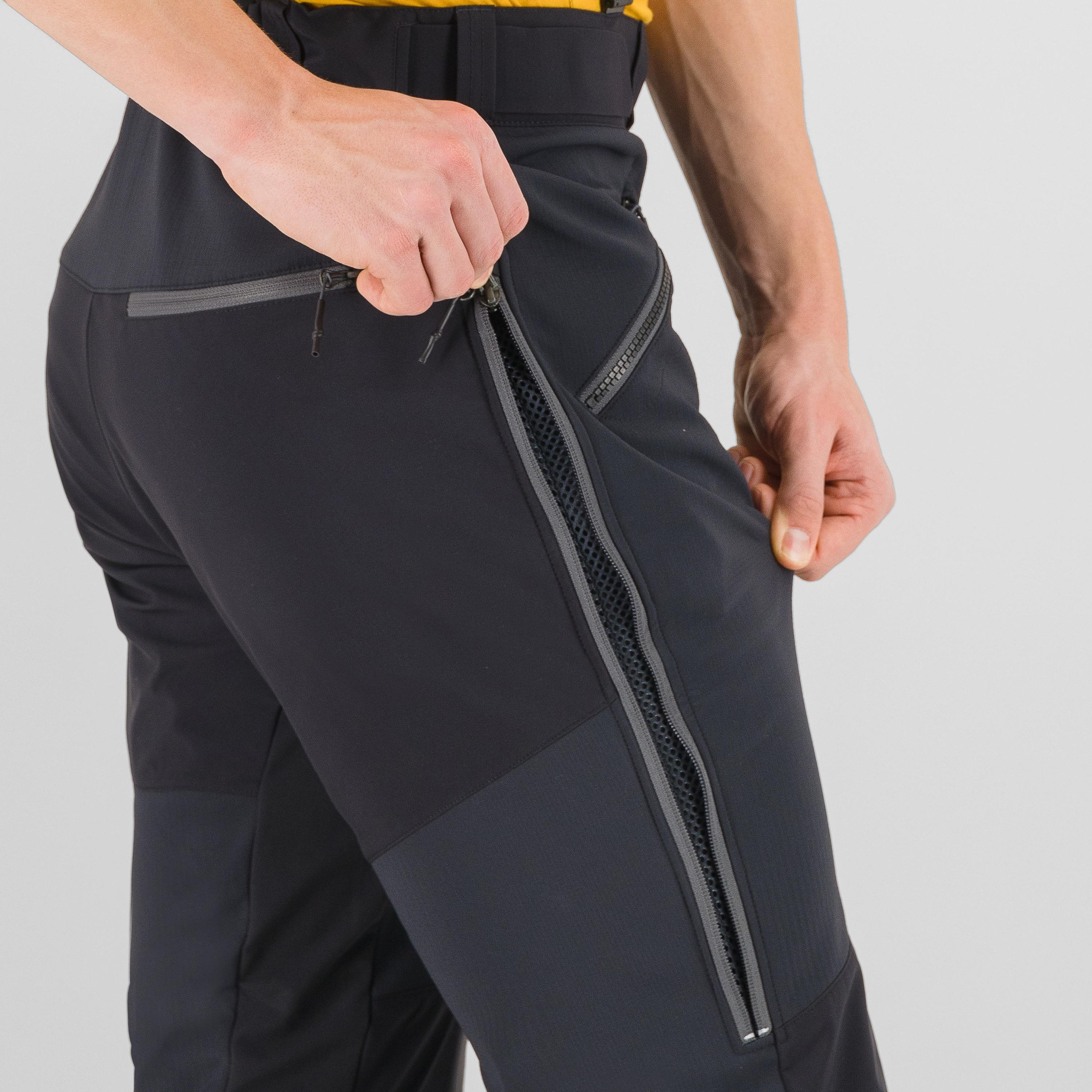 Schiara evo pant - black dark grey - karpos