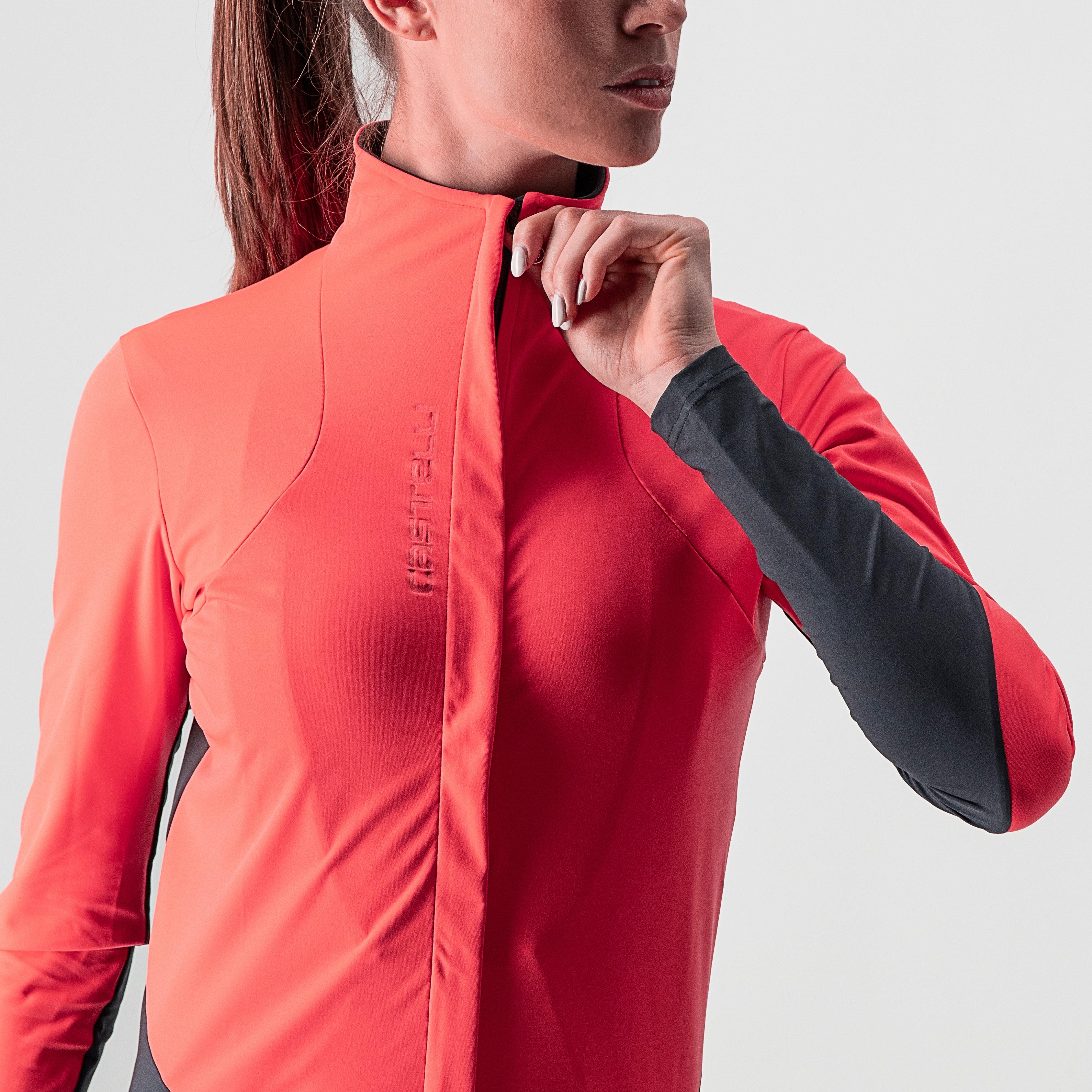 Beta ros w jacket - brilliant pink/dark gray - castelli