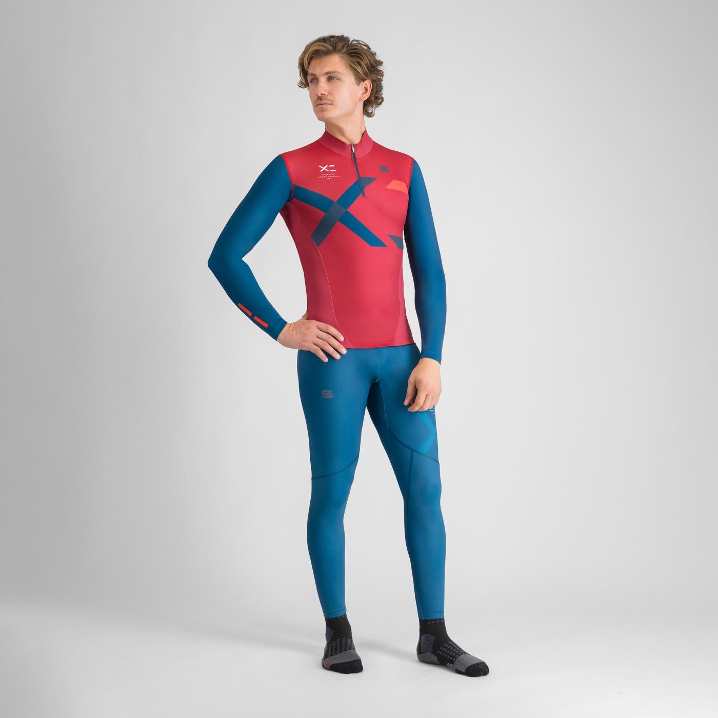 Squadra tight - teal blue - sportful