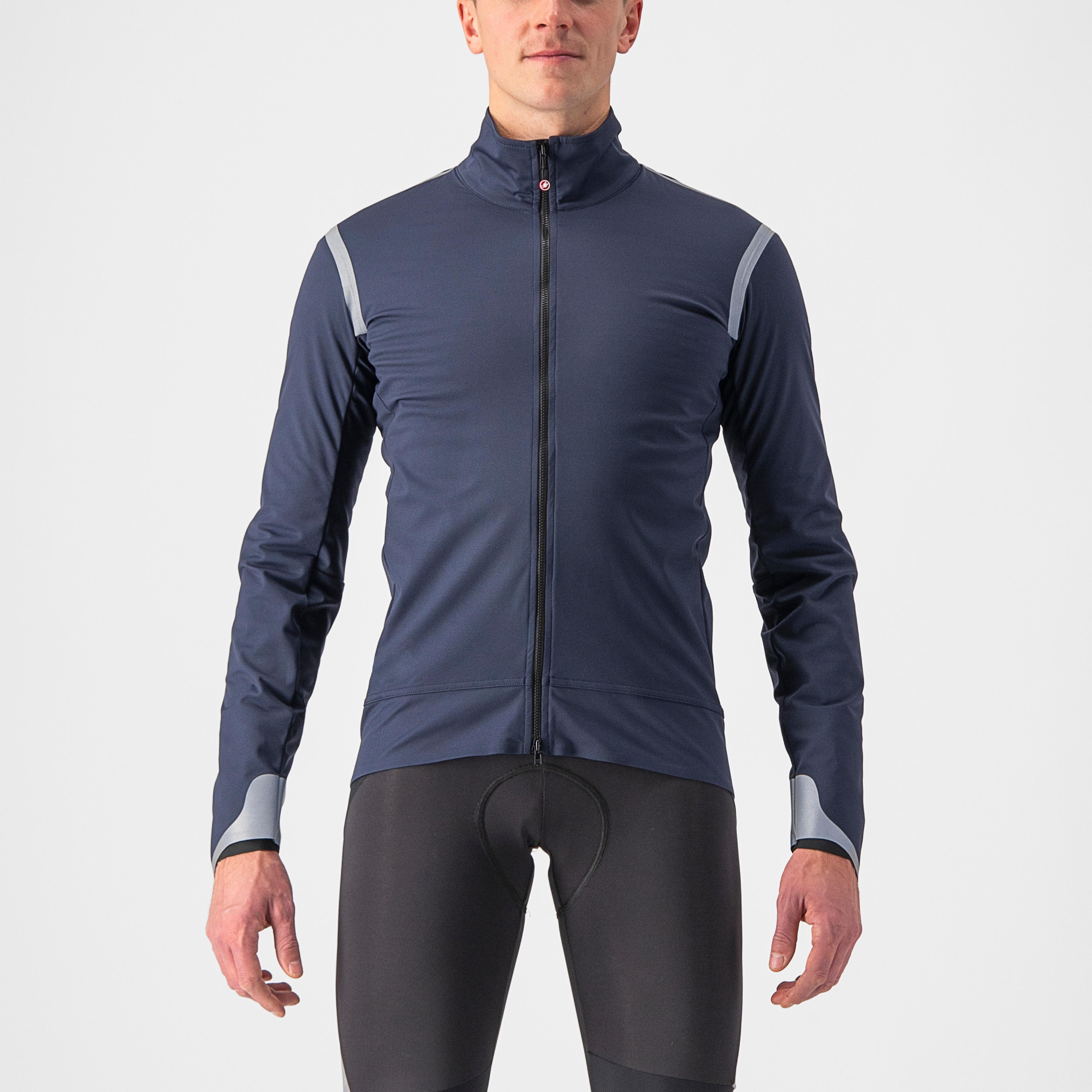 Alpha ultimate insulated jacket - savile blue/silver reflex-stee - castelli