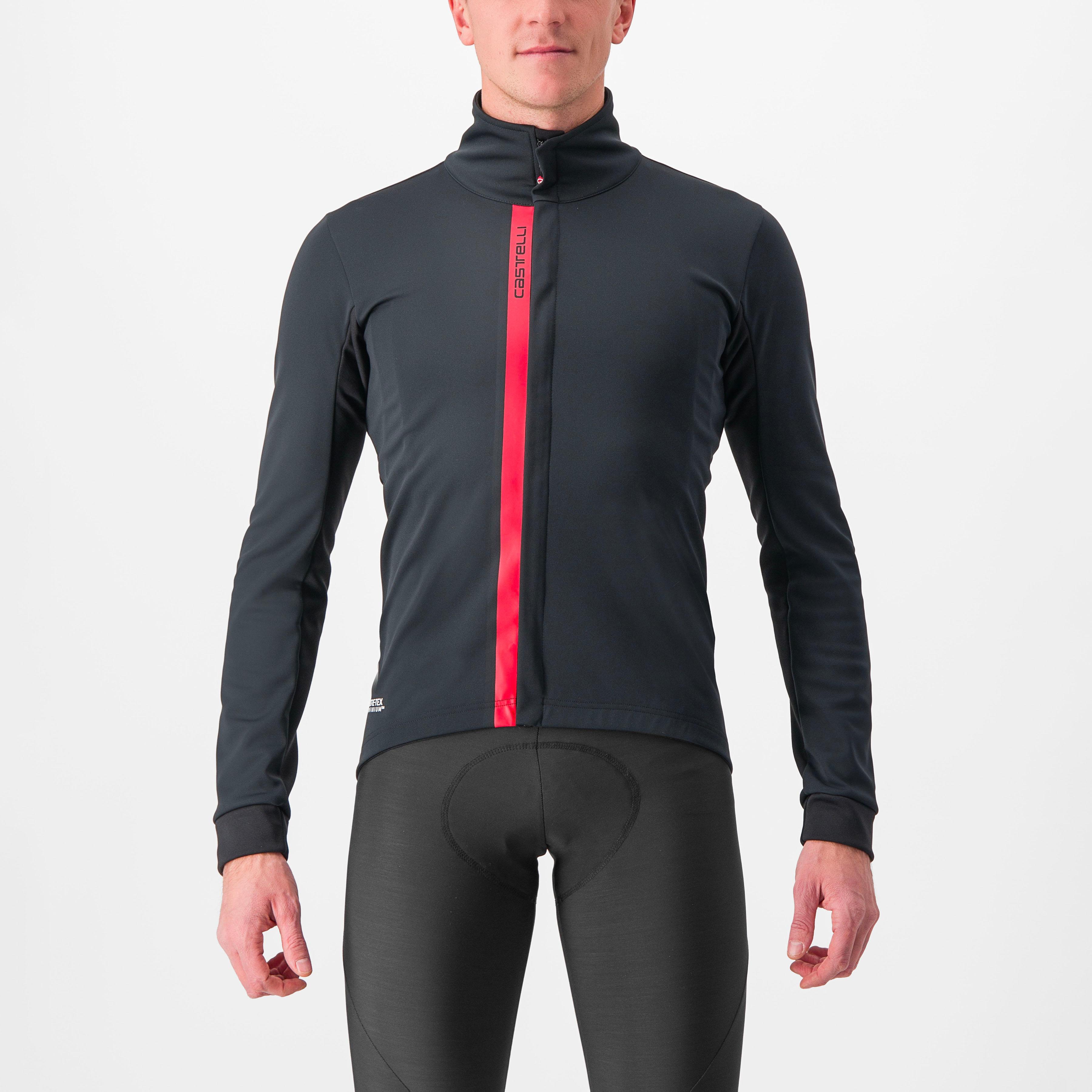 Entrata jacket - light black/red - castelli