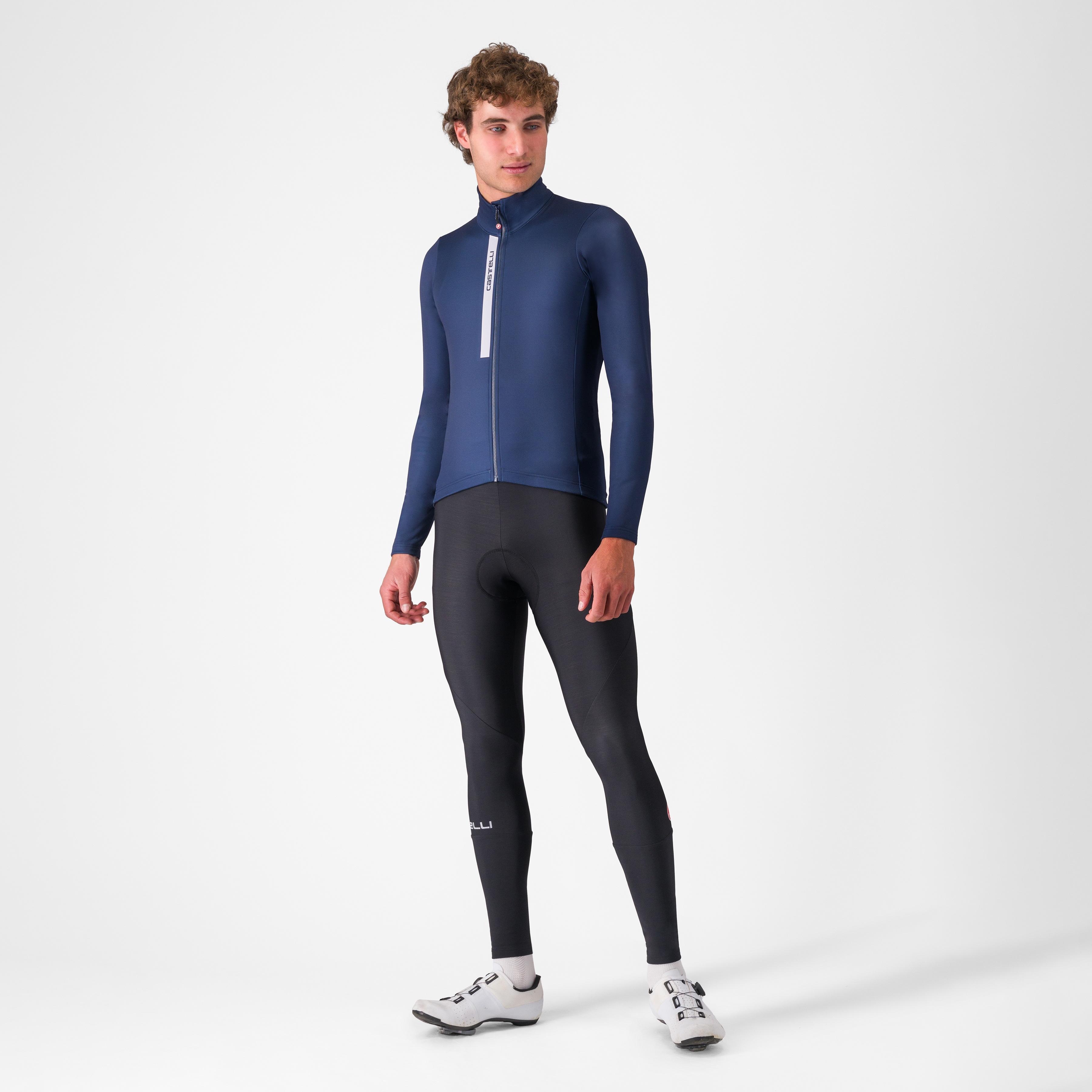 Entrata thermal jersey - belgian blue/silver gray - castelli