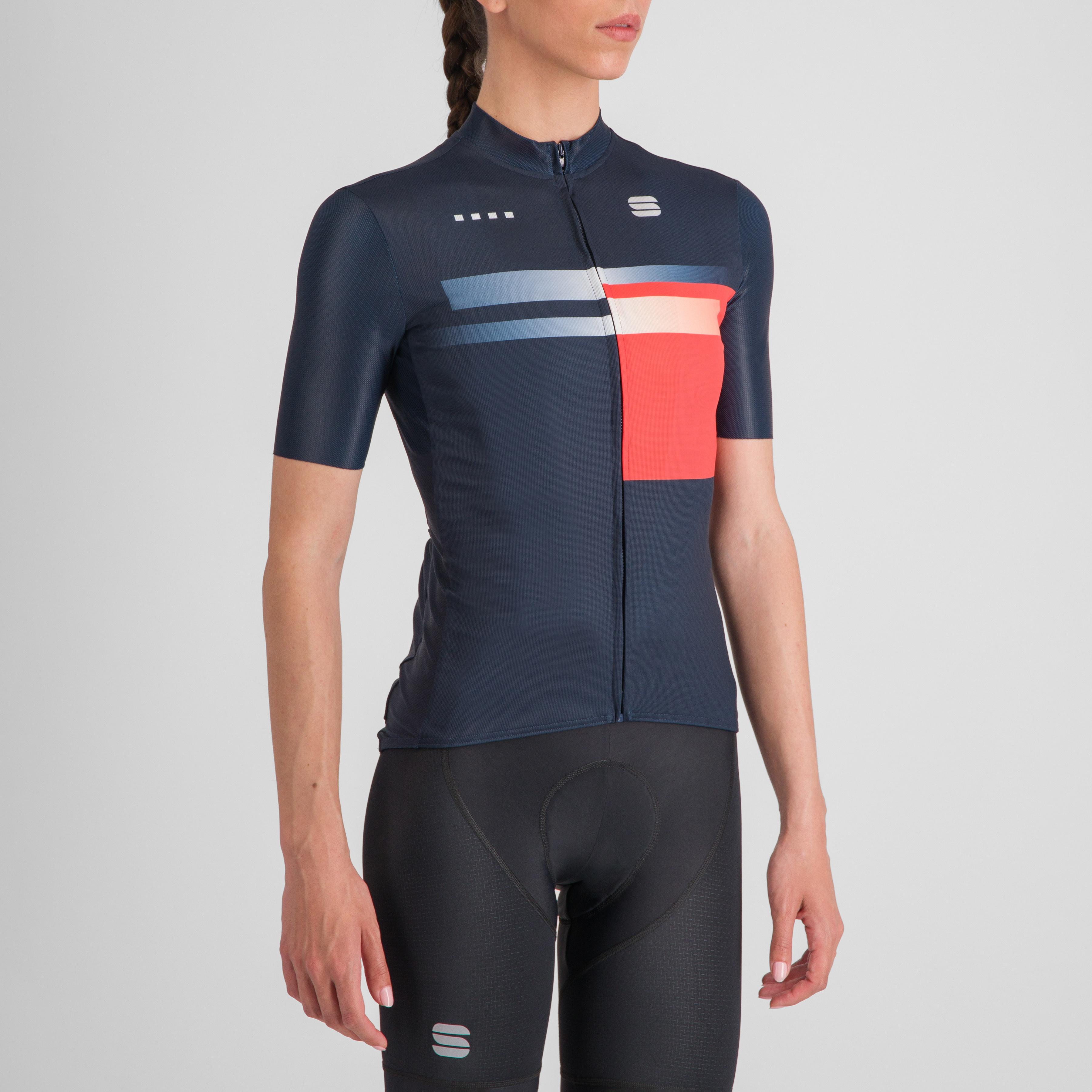 Gruppetto w jersey - galaxy blue pompelmo - sportful