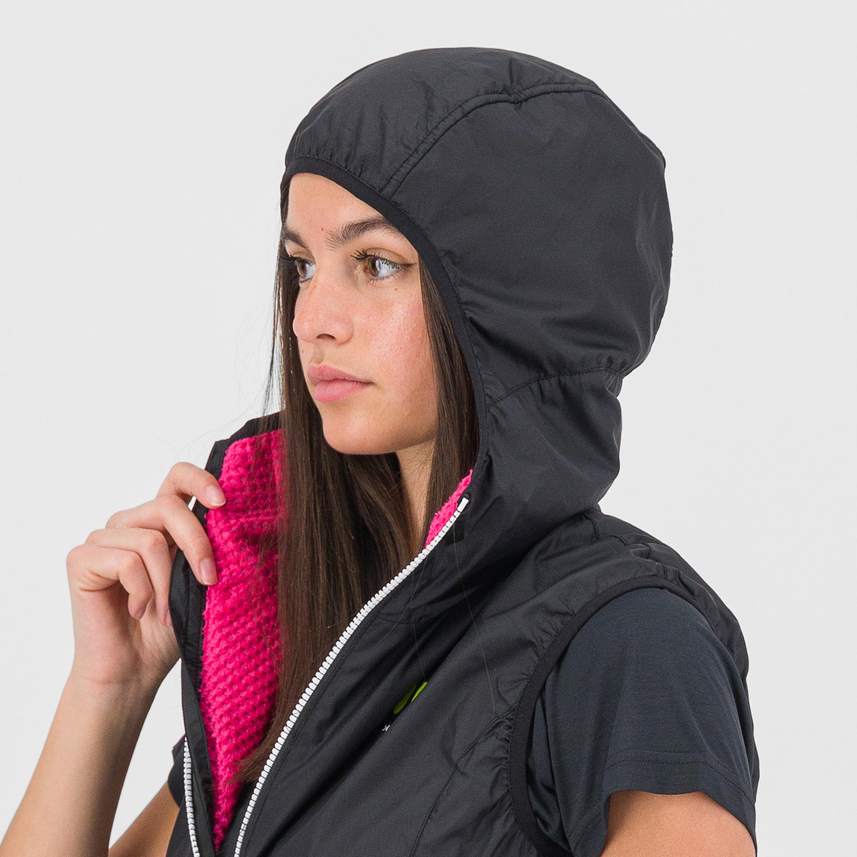 K-performance hybrid w vest - black/white - karpos