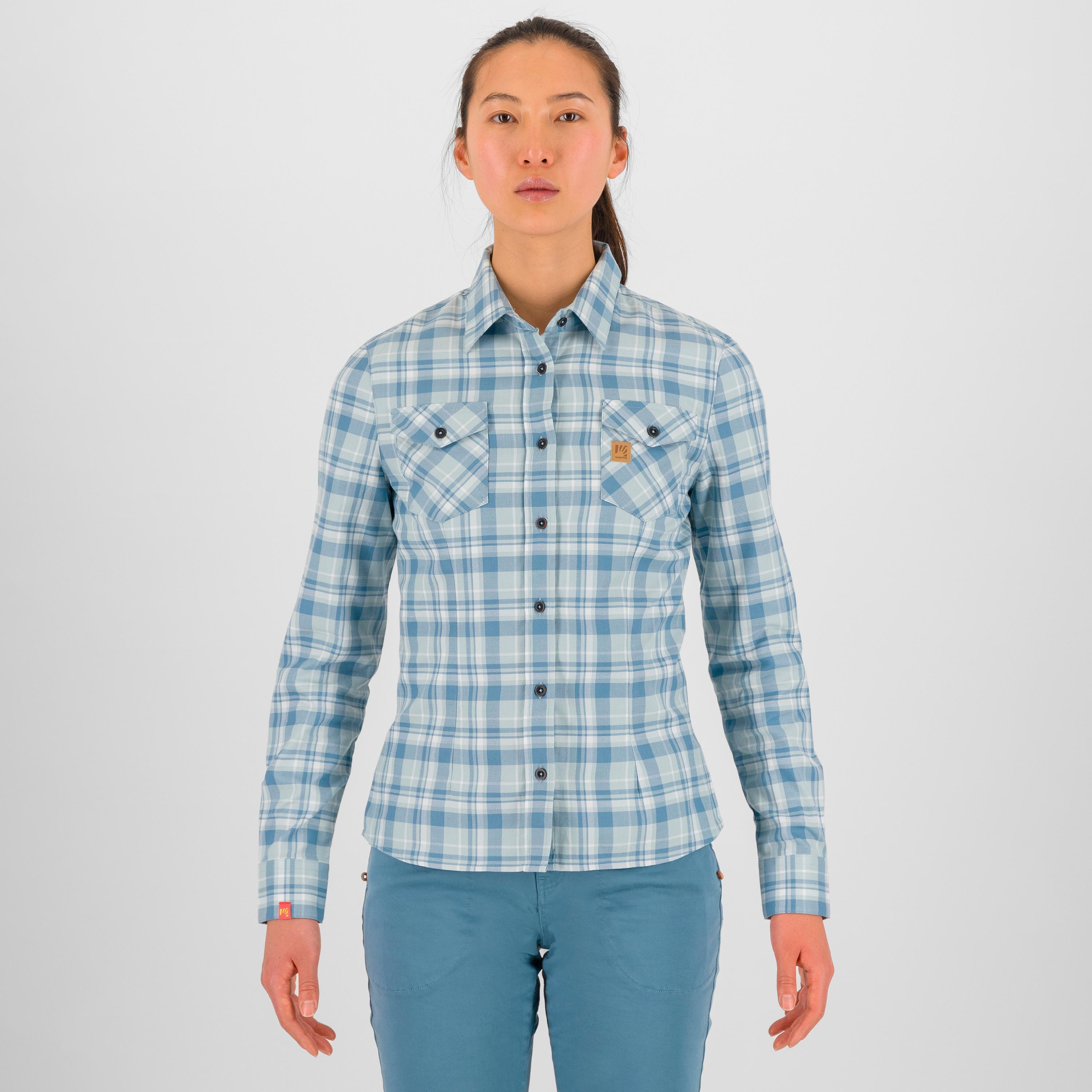 Martora w winter shirt - sterling blue/spring lake - karpos