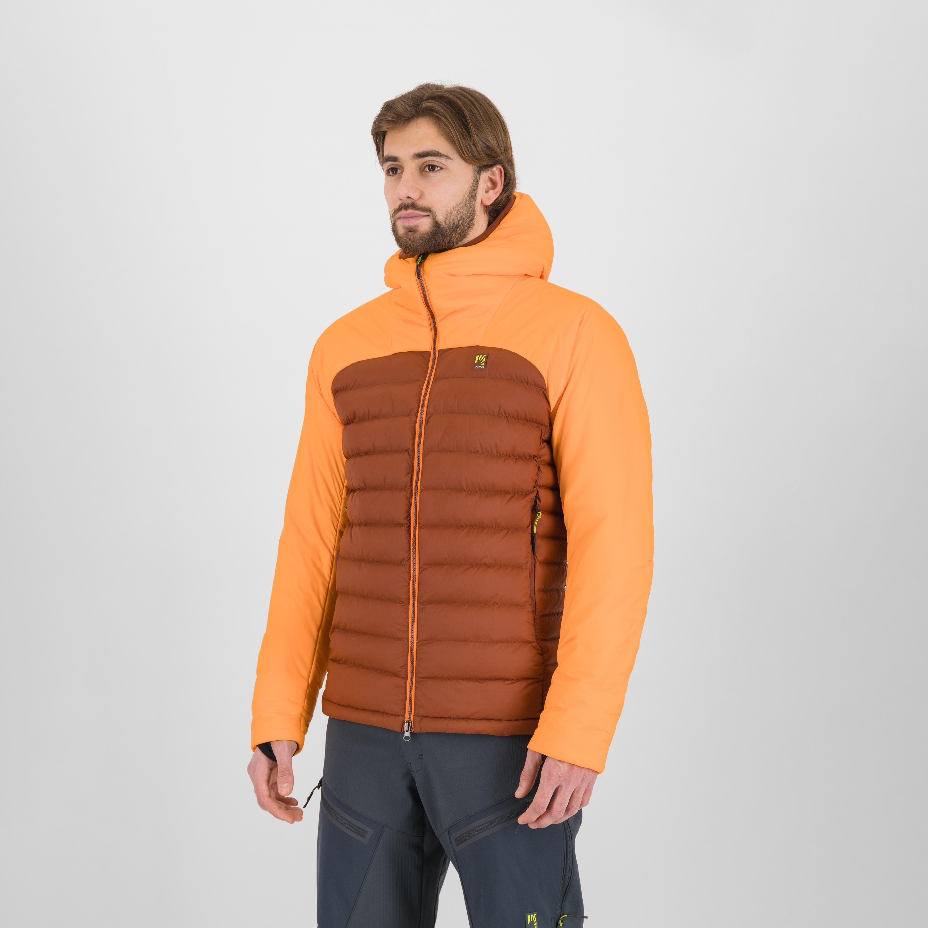 Sass d'ortiga hoodie jacket - mahogany/vibr.orange - karpos
