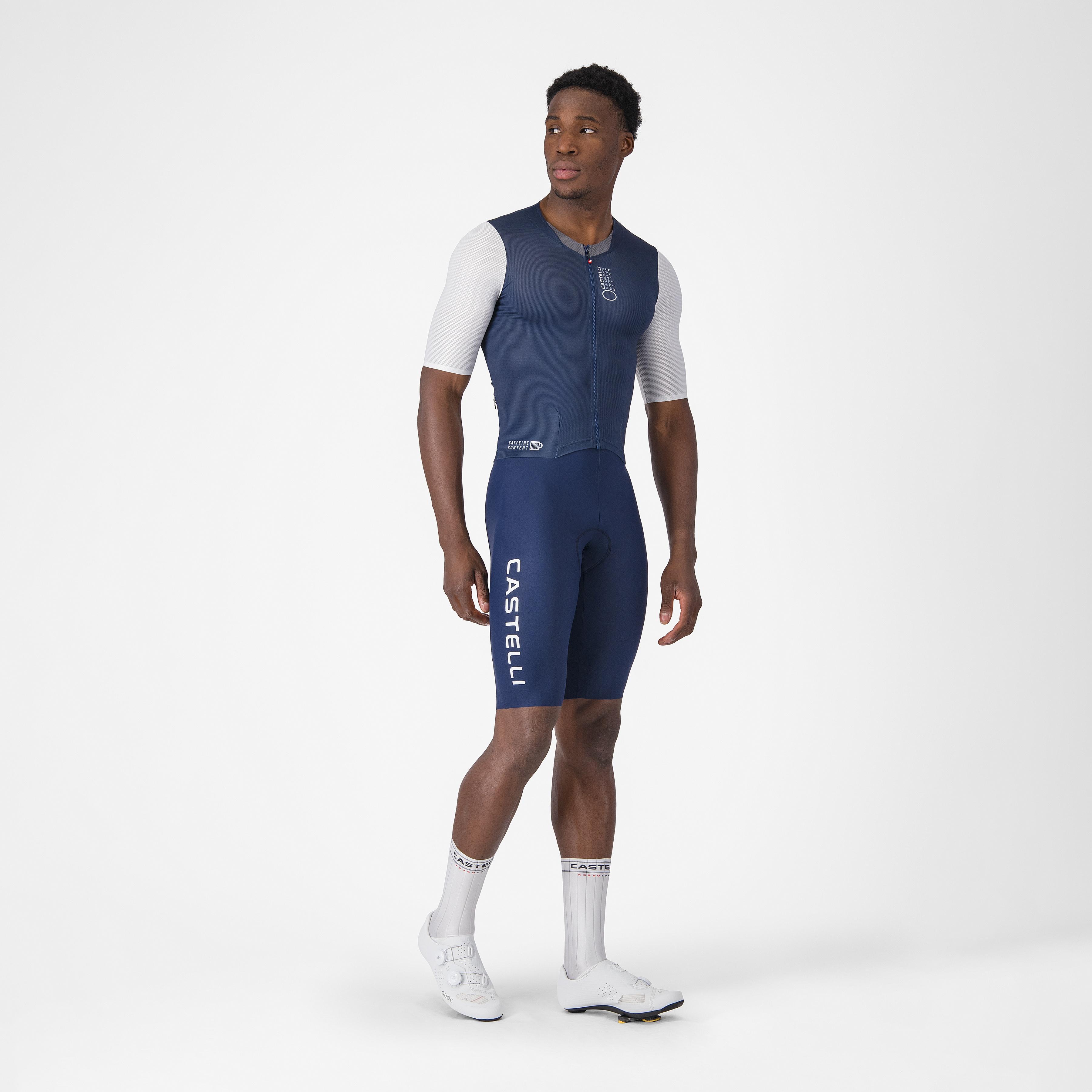 Saturday morning skinsuit - belgian blue/white - castelli