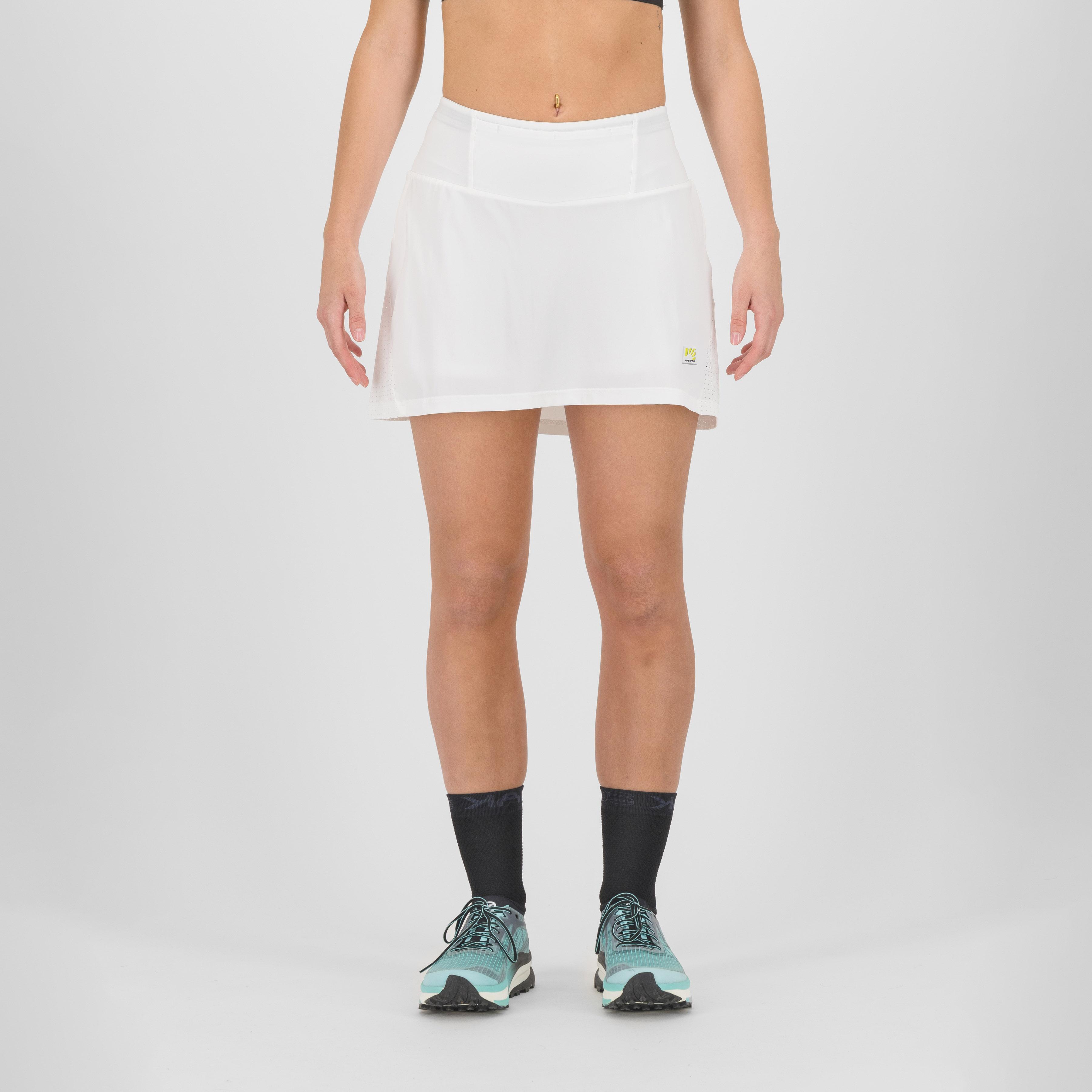 Lavaredo run skirt - bright white - karpos