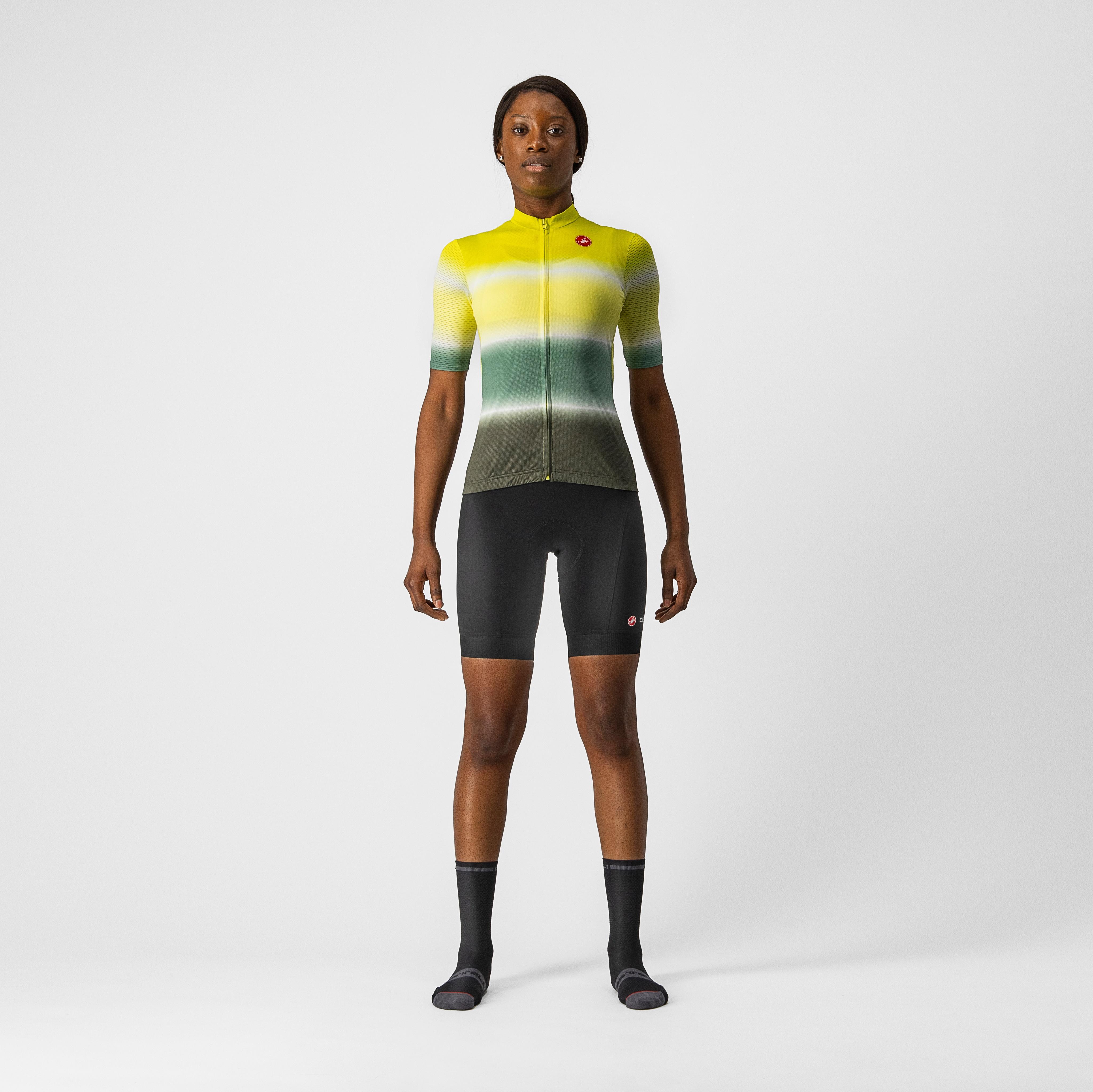 Dolce jersey - sulphur/military green - castelli