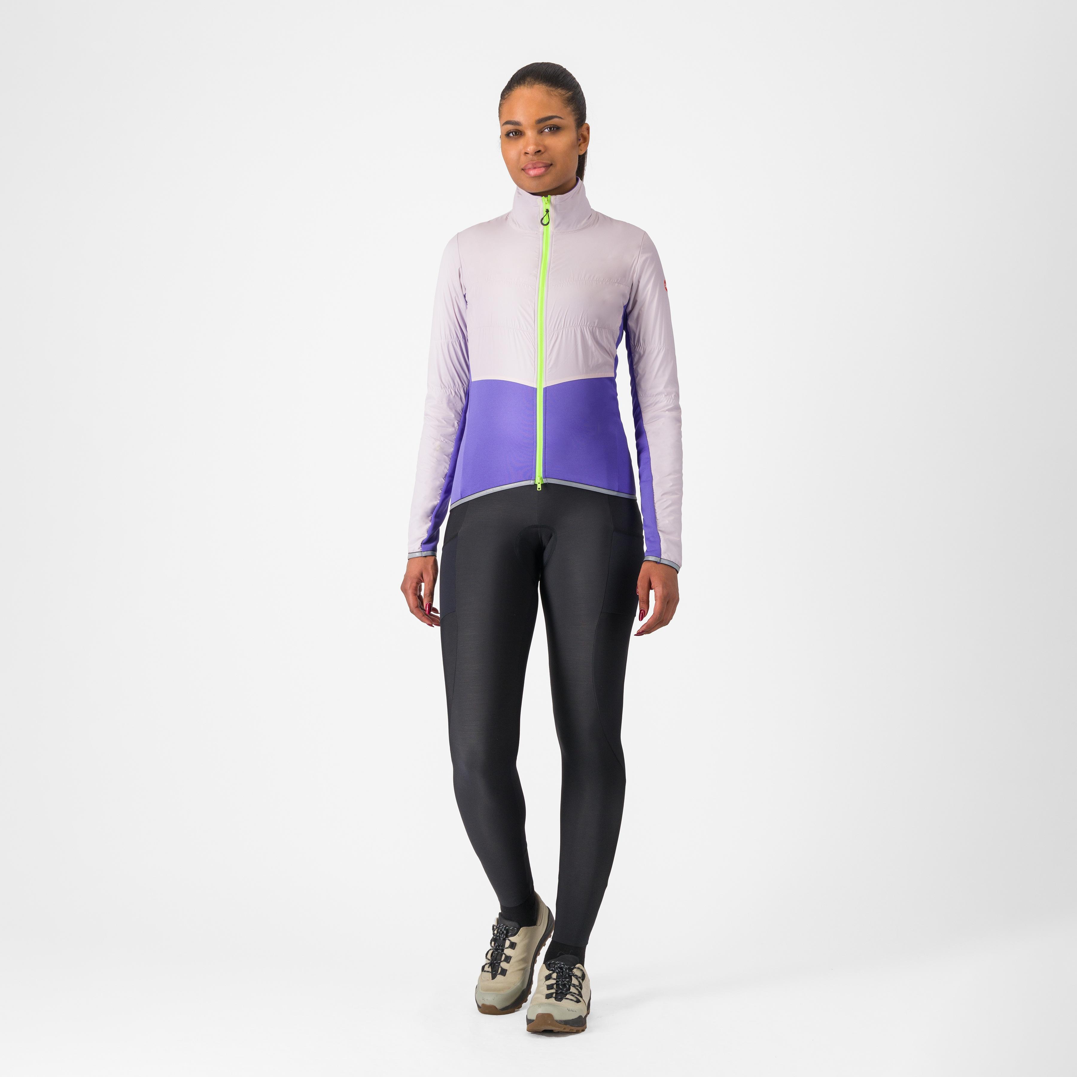 Unlimited w jacket - powder rose/ultraviolet-electr - castelli