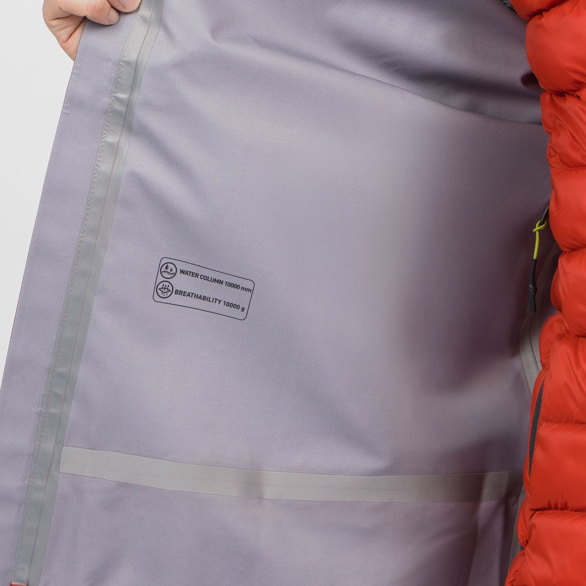 Pluvia winter jacket - fire - karpos