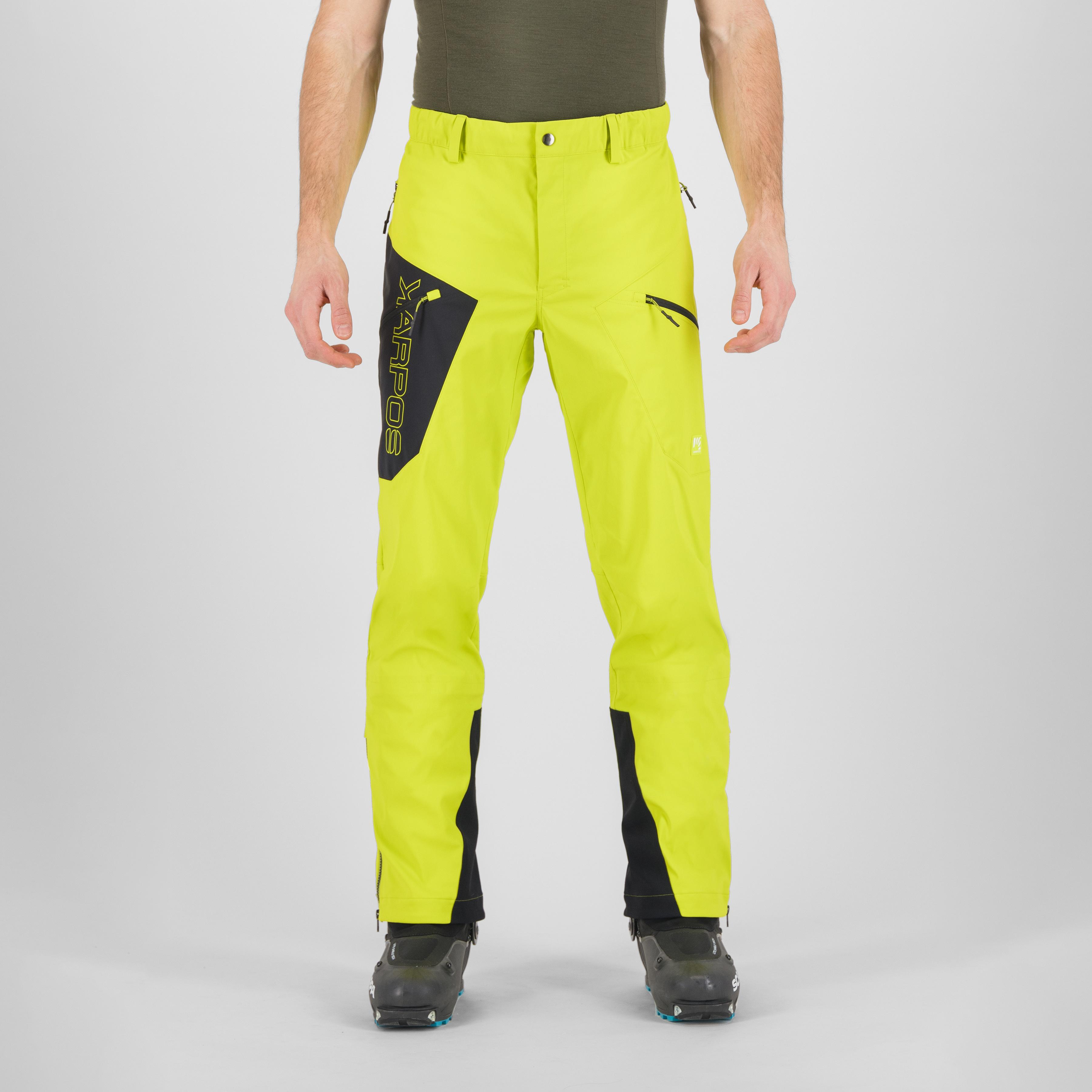 Pizzo bianco pants - acid lime/black - karpos