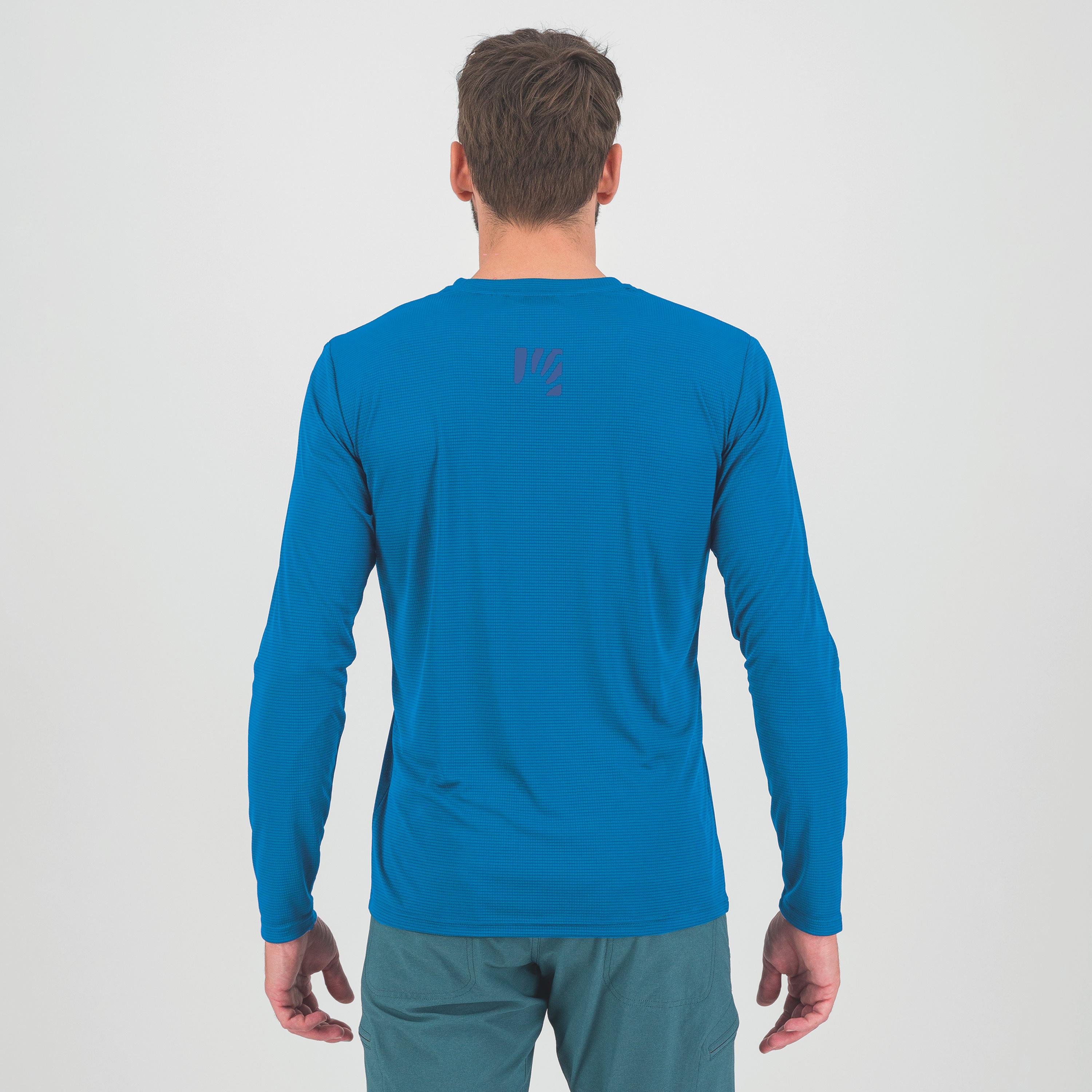 Loma jersey ls - indigo bunting/high visibility - karpos