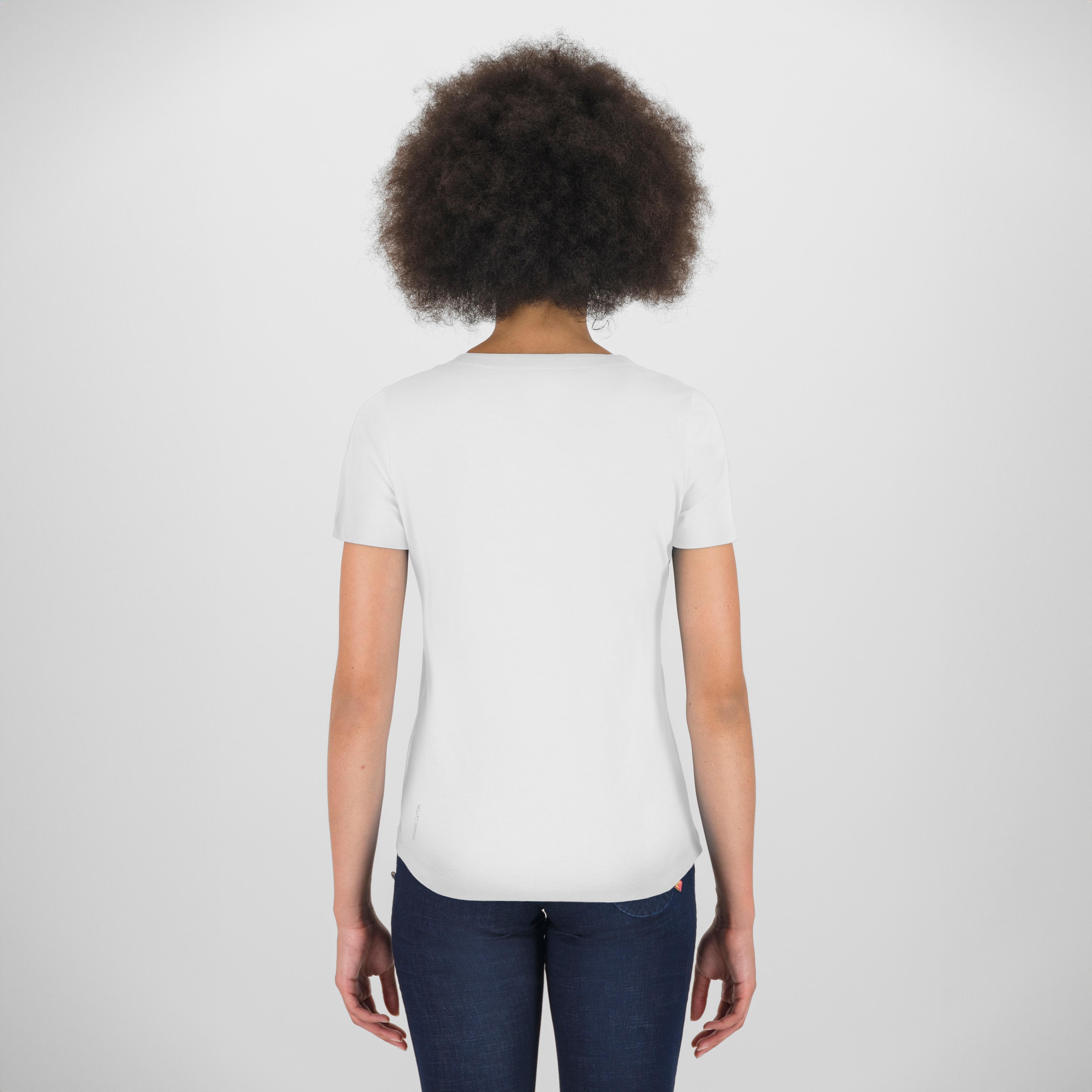 Loma cotton w t-shirt - bright white - karpos