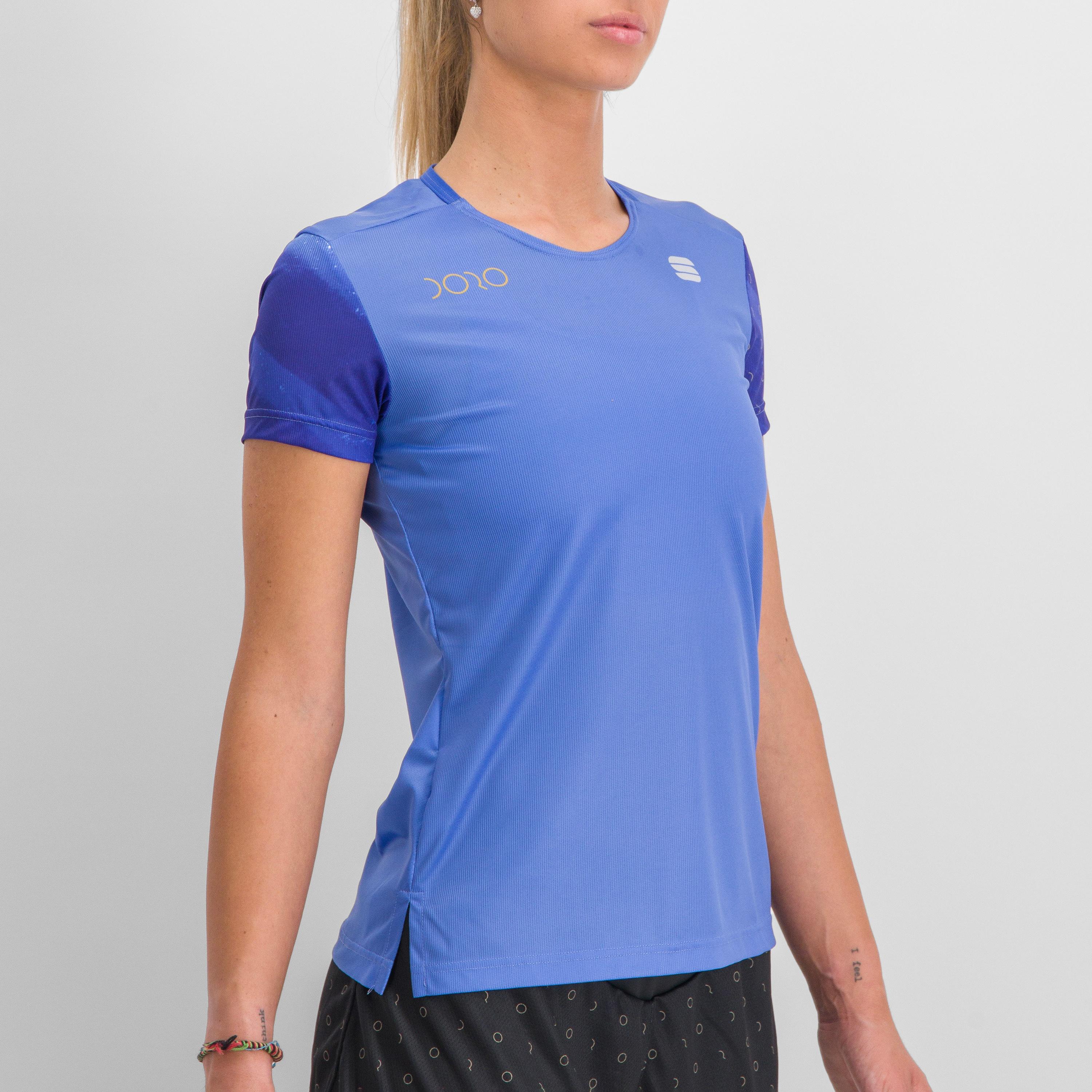 Doro cardio jersey short sleeve - light violet - sportful