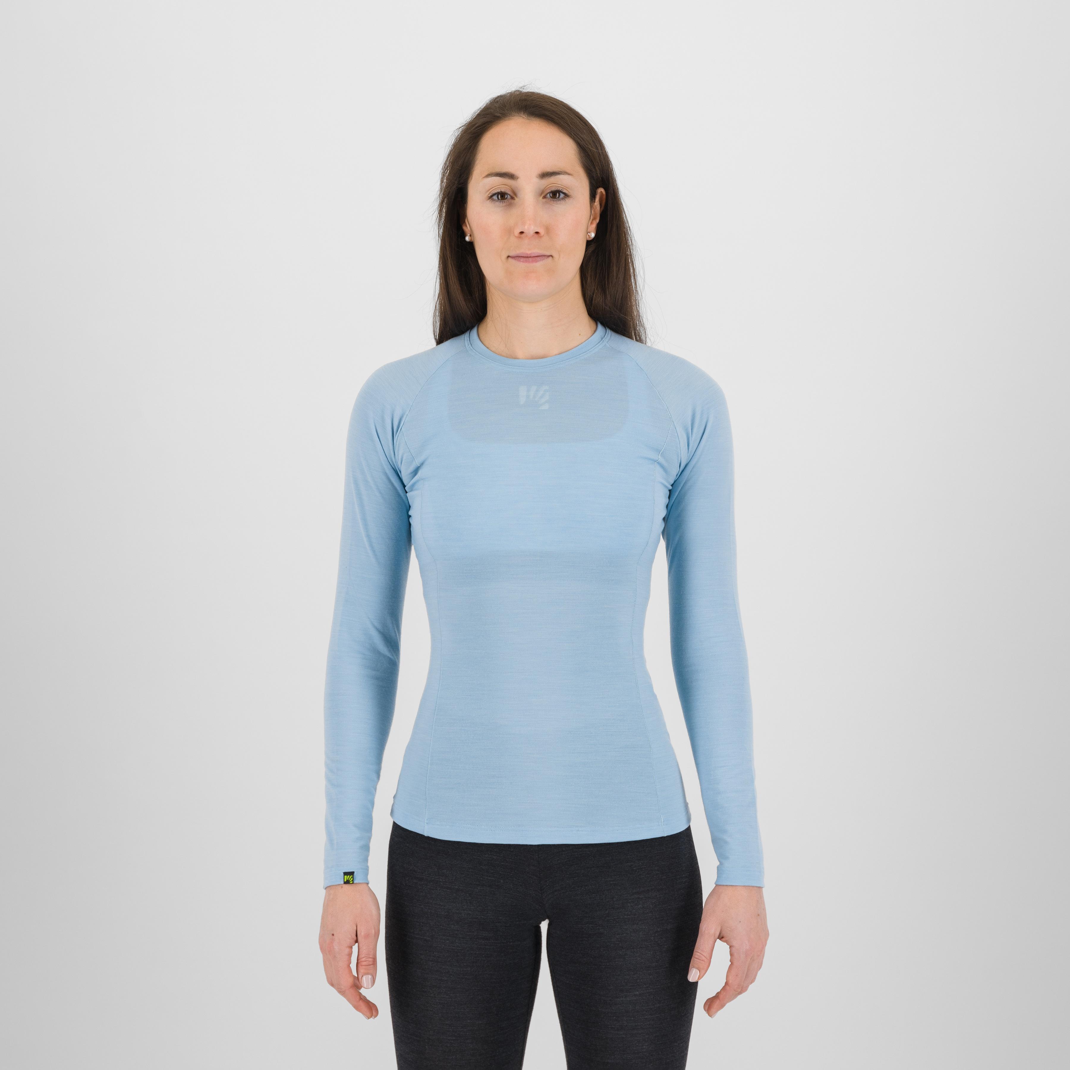 Dinamico merino 180  w jersey ls - forget - karpos