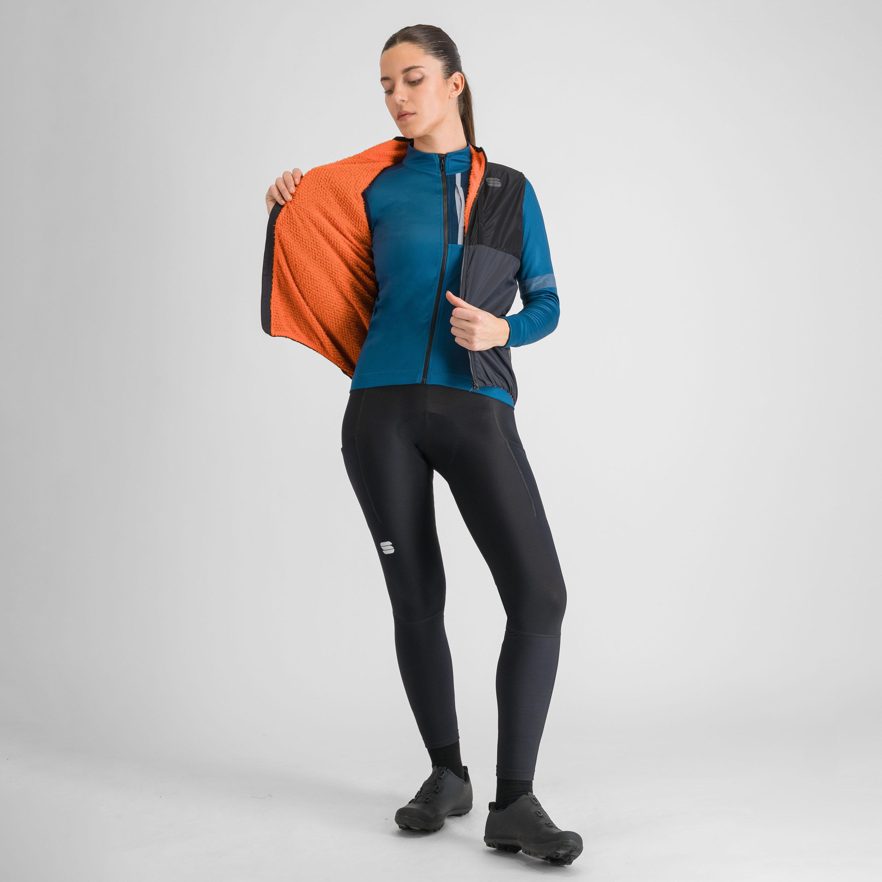 Supergiara woman thermal jersey - teal blu - sportful