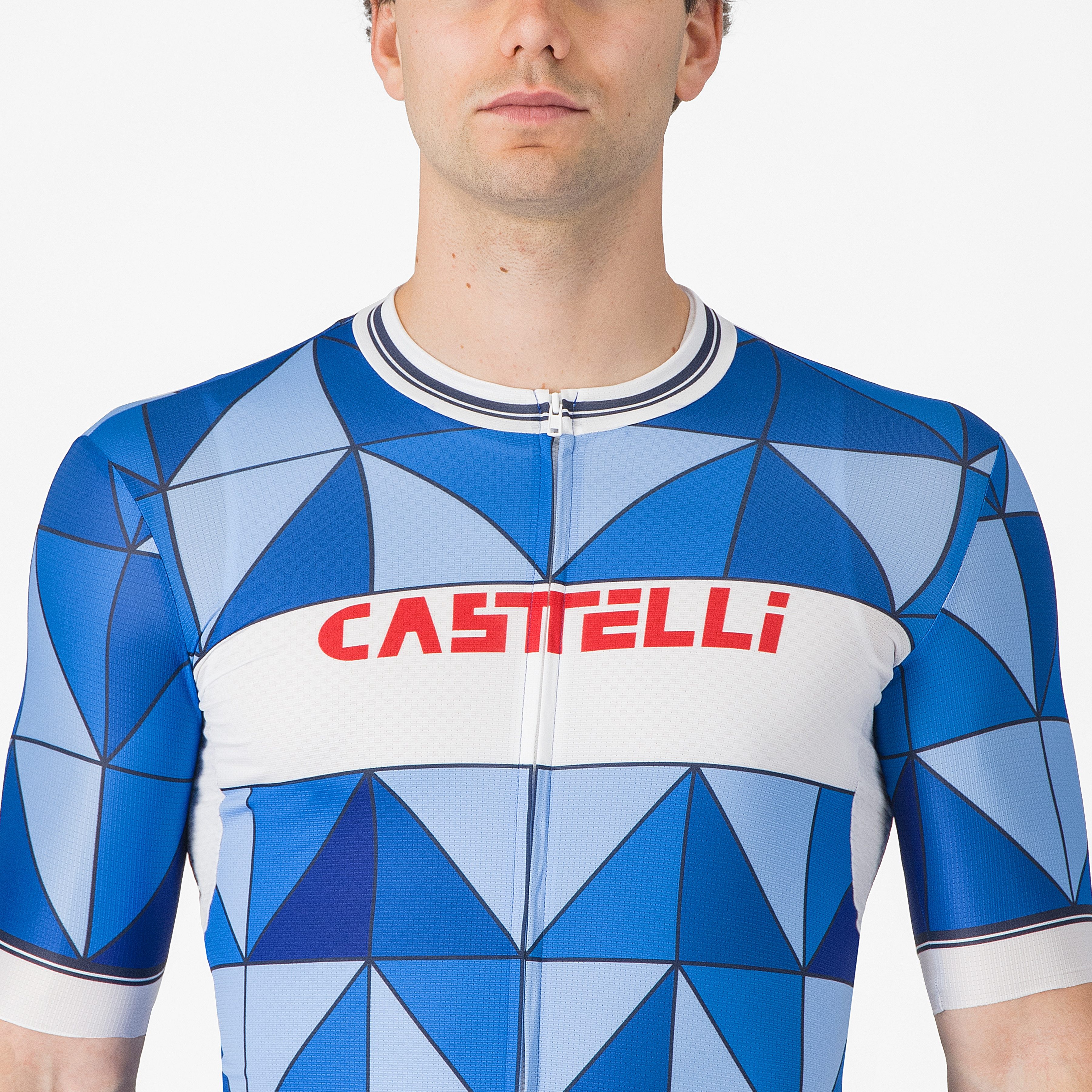 Heritage jersey - azzurro italia - castelli