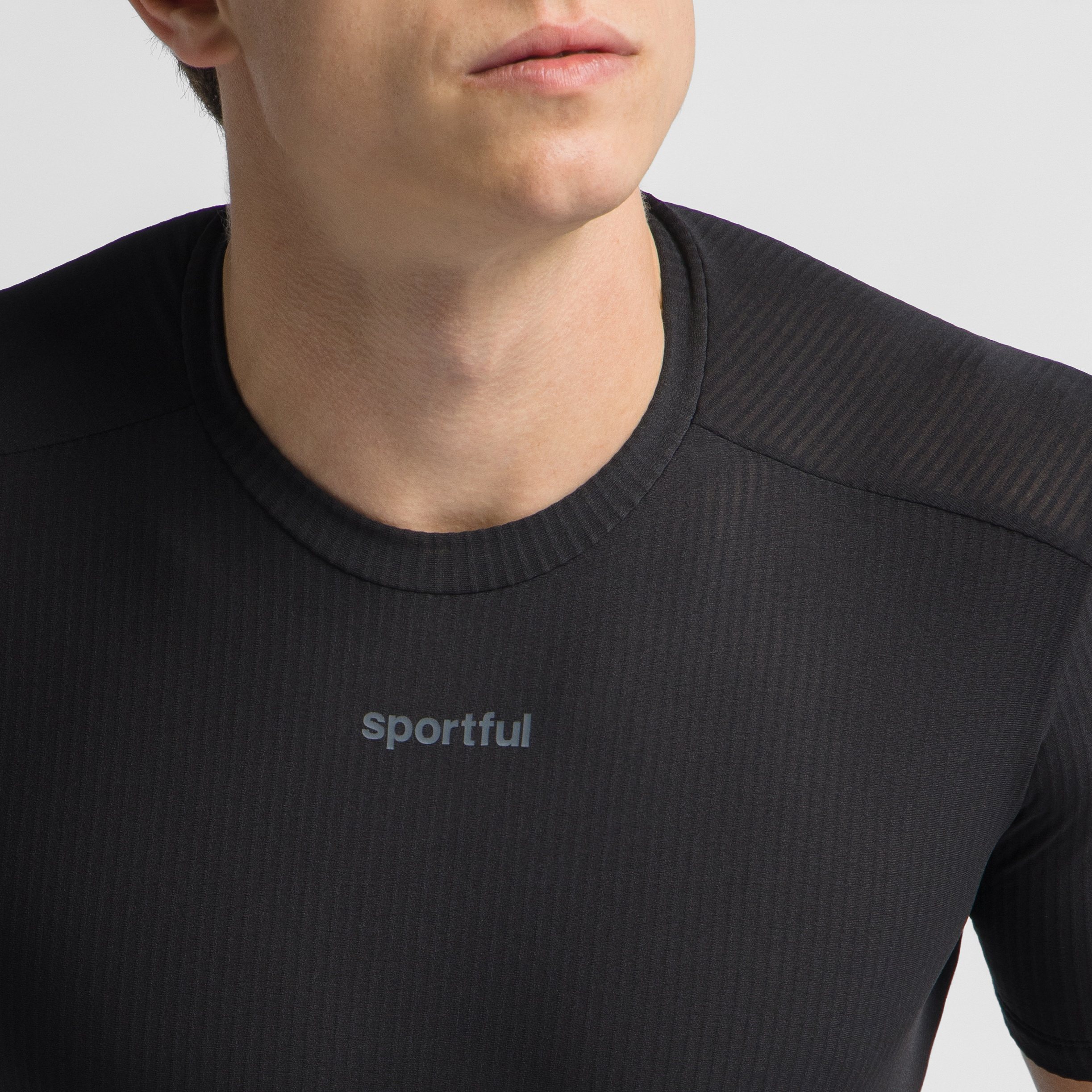 Winter tee short sleeve - black - sportful