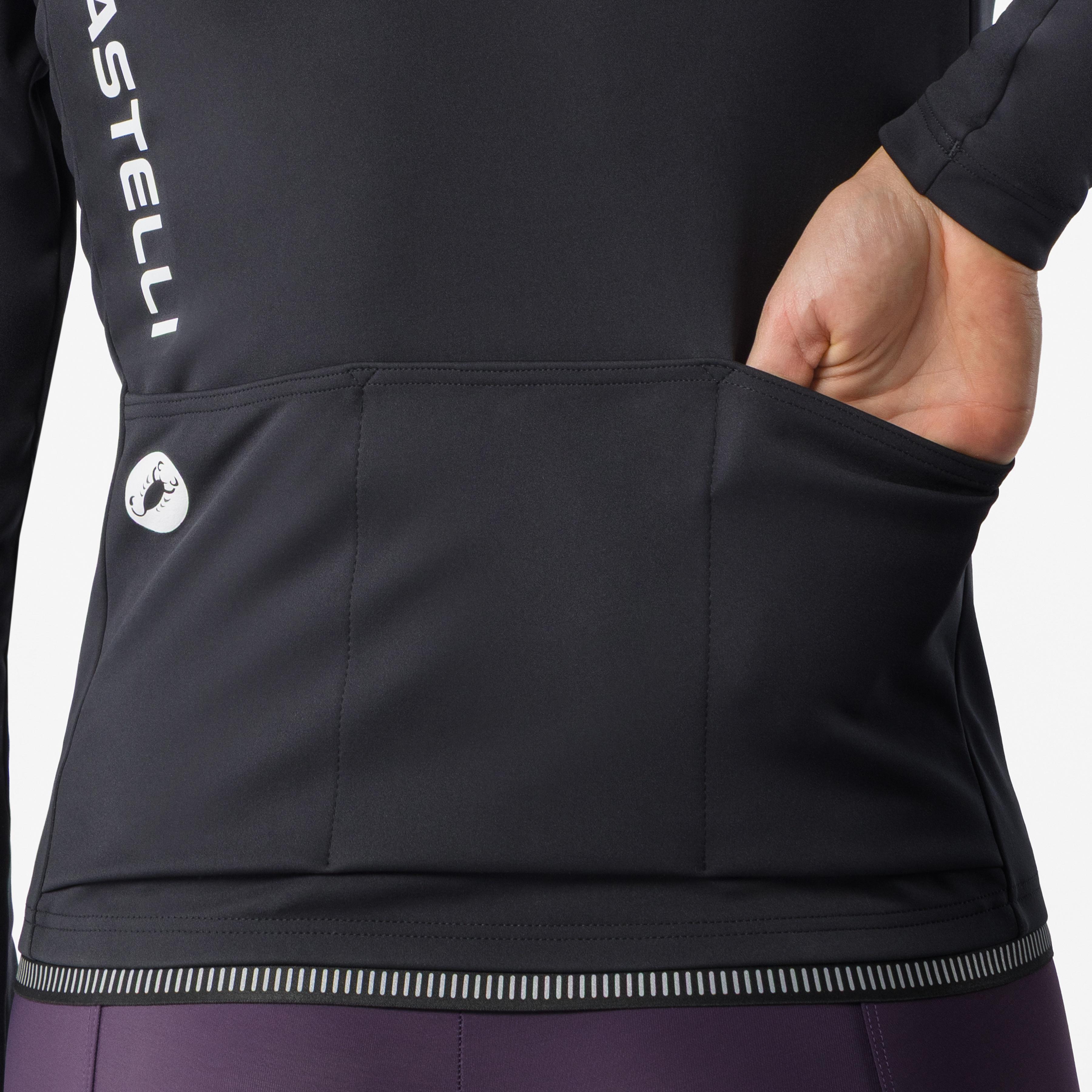 Espresso 2 w jacket - black - castelli
