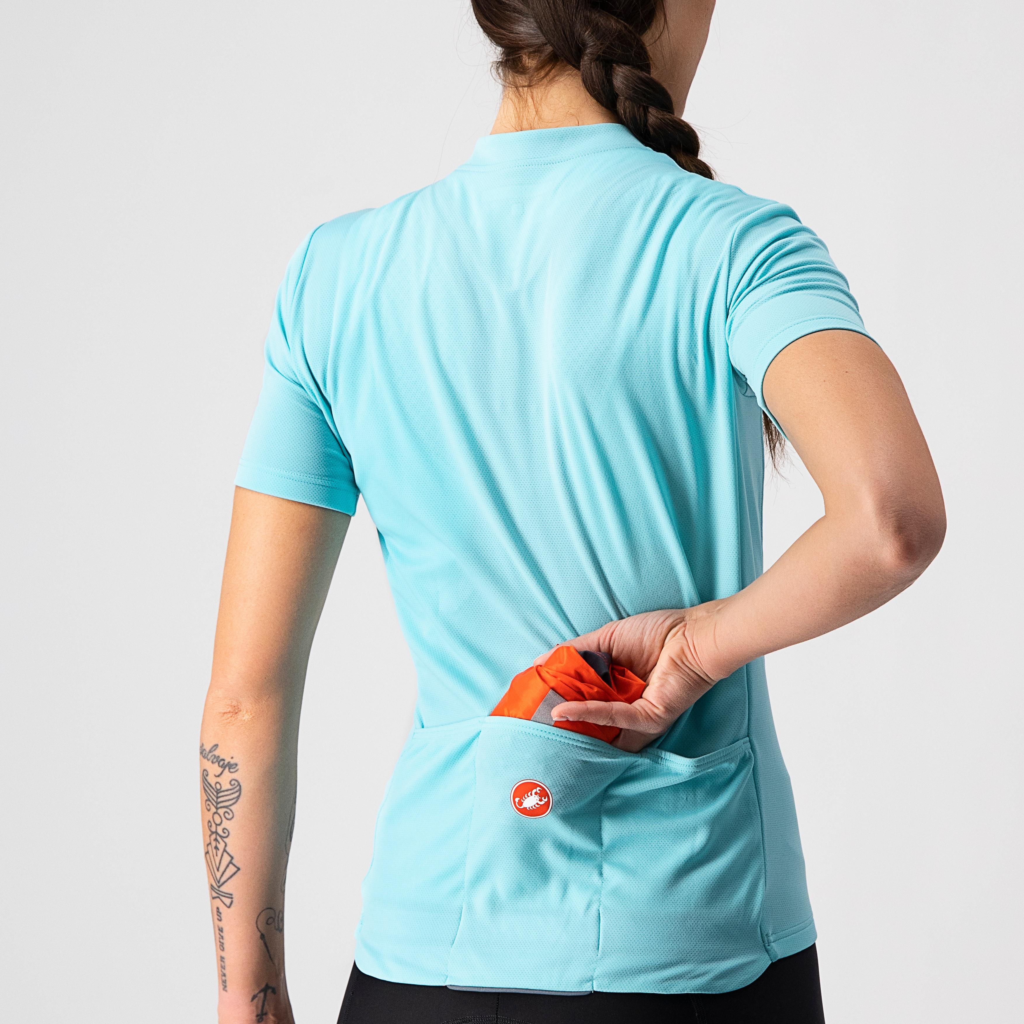 Squadra stretch  w jacket - fiery red/dark gray - castelli