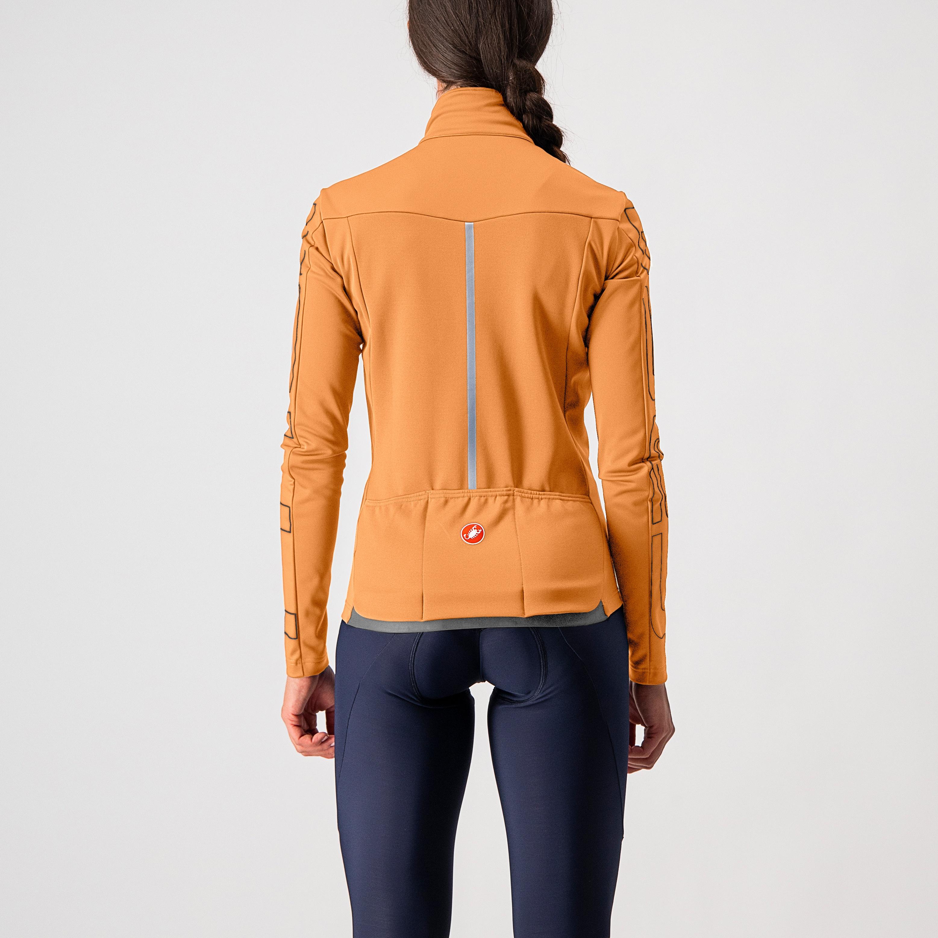 Transition w jacket - melon/military green - castelli