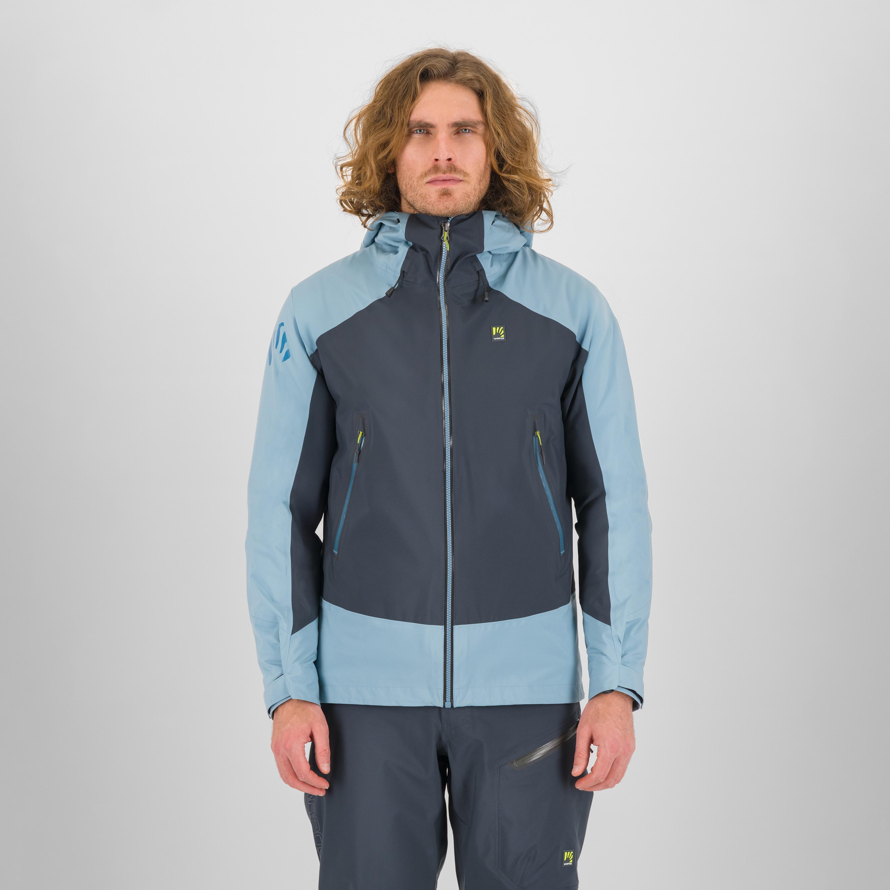Storm evo jacket - woodl.gray/smoke blue - karpos