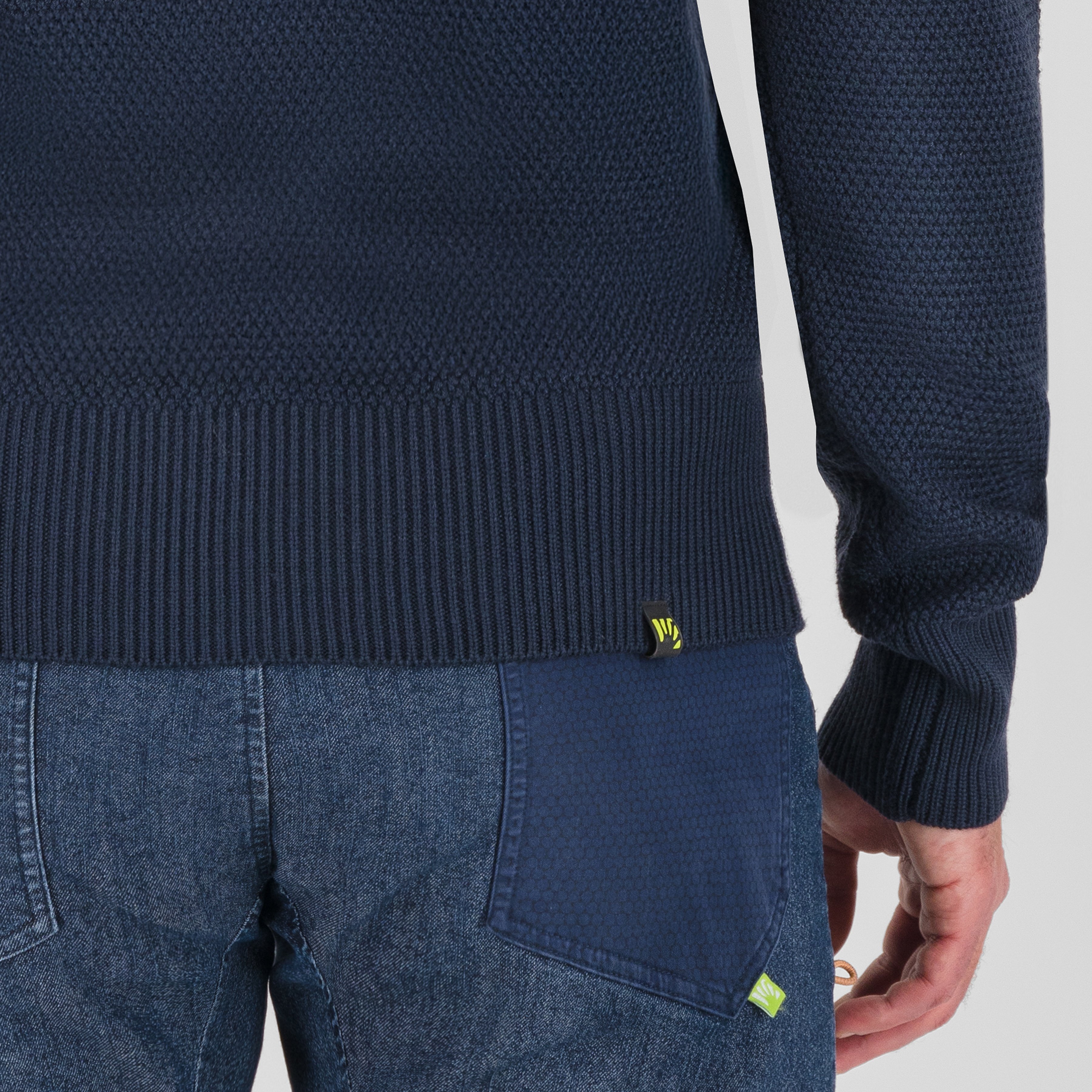 Ermellino crewneck sweater - carbon - karpos