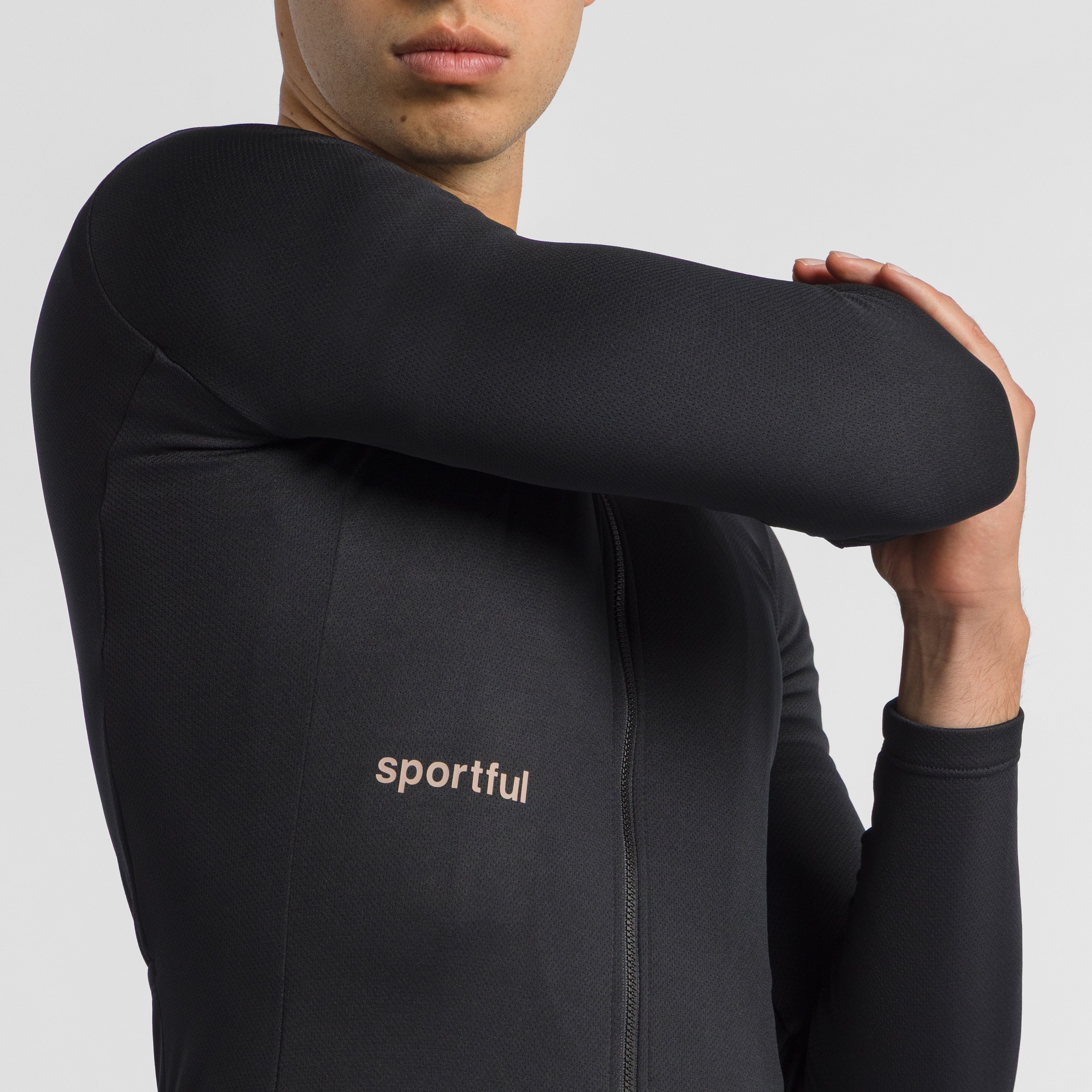Classic thermal jersey - black - sportful