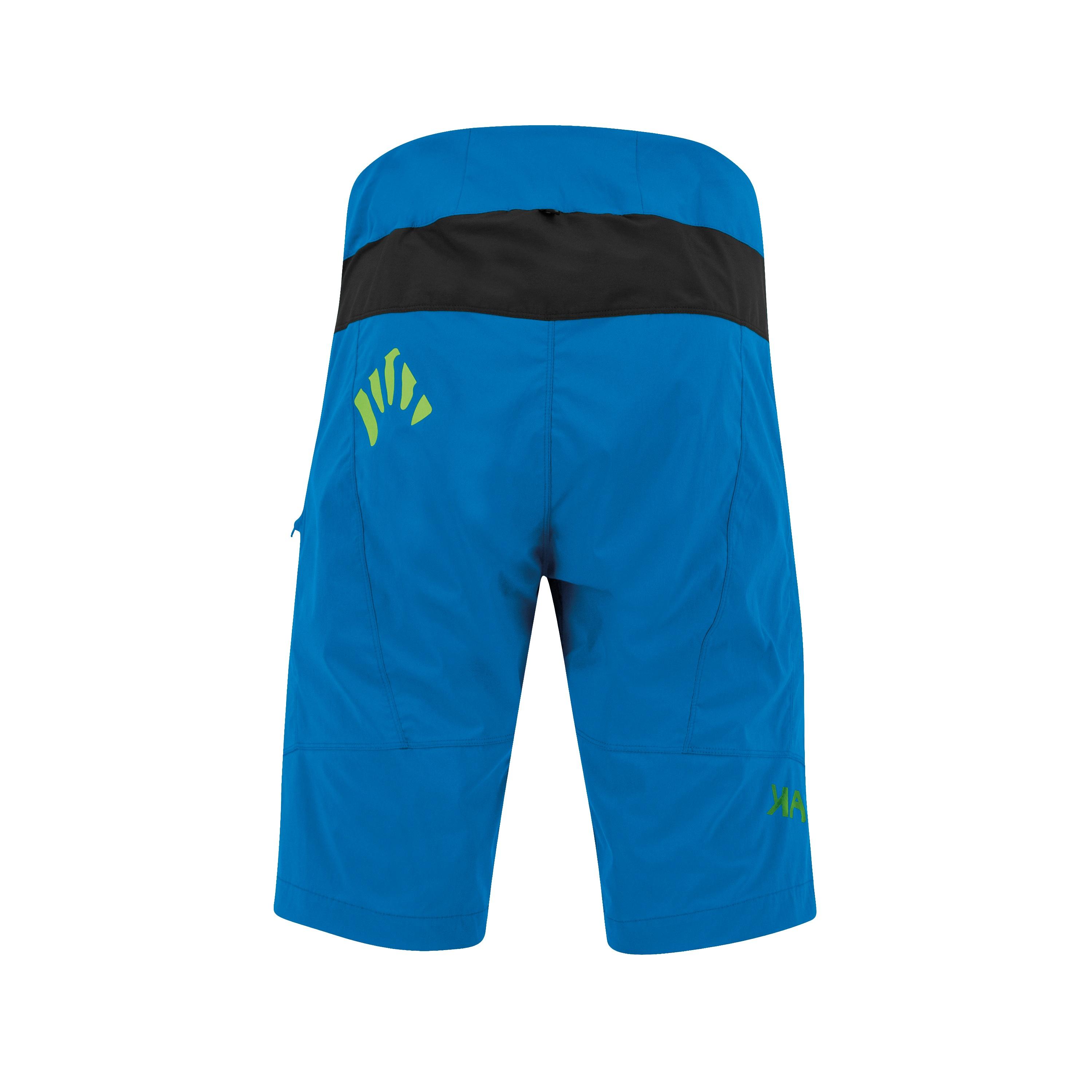 Val viola short - indigo b./black/green fluo - karpos