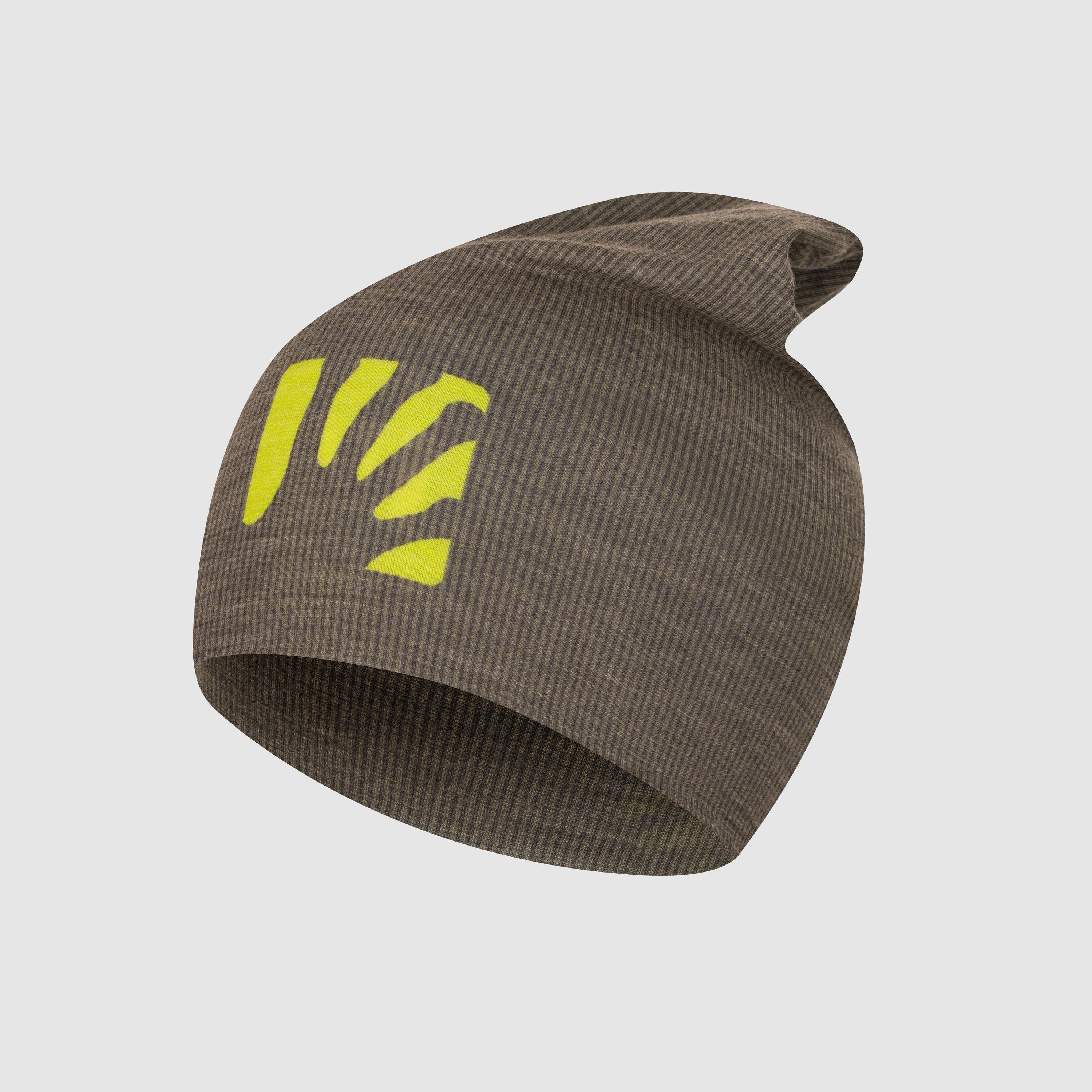 Coppolo merino cap - woodl.gray/dark citron - karpos