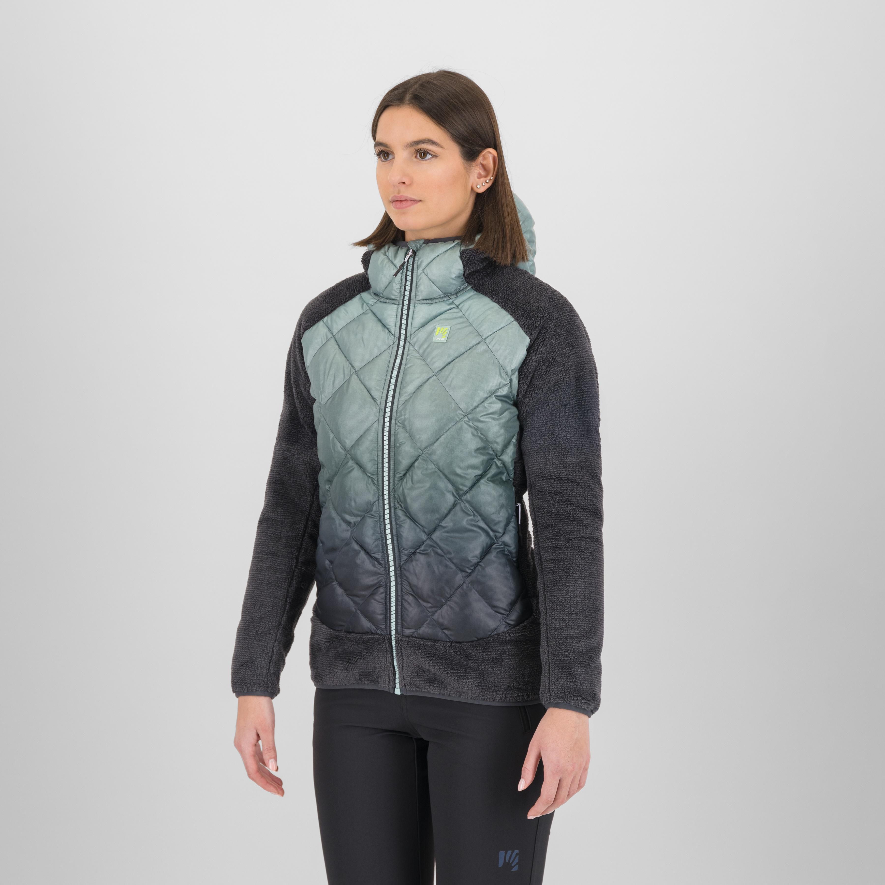 Smart w marmarole jacket - woodl.gray/aquifer - karpos