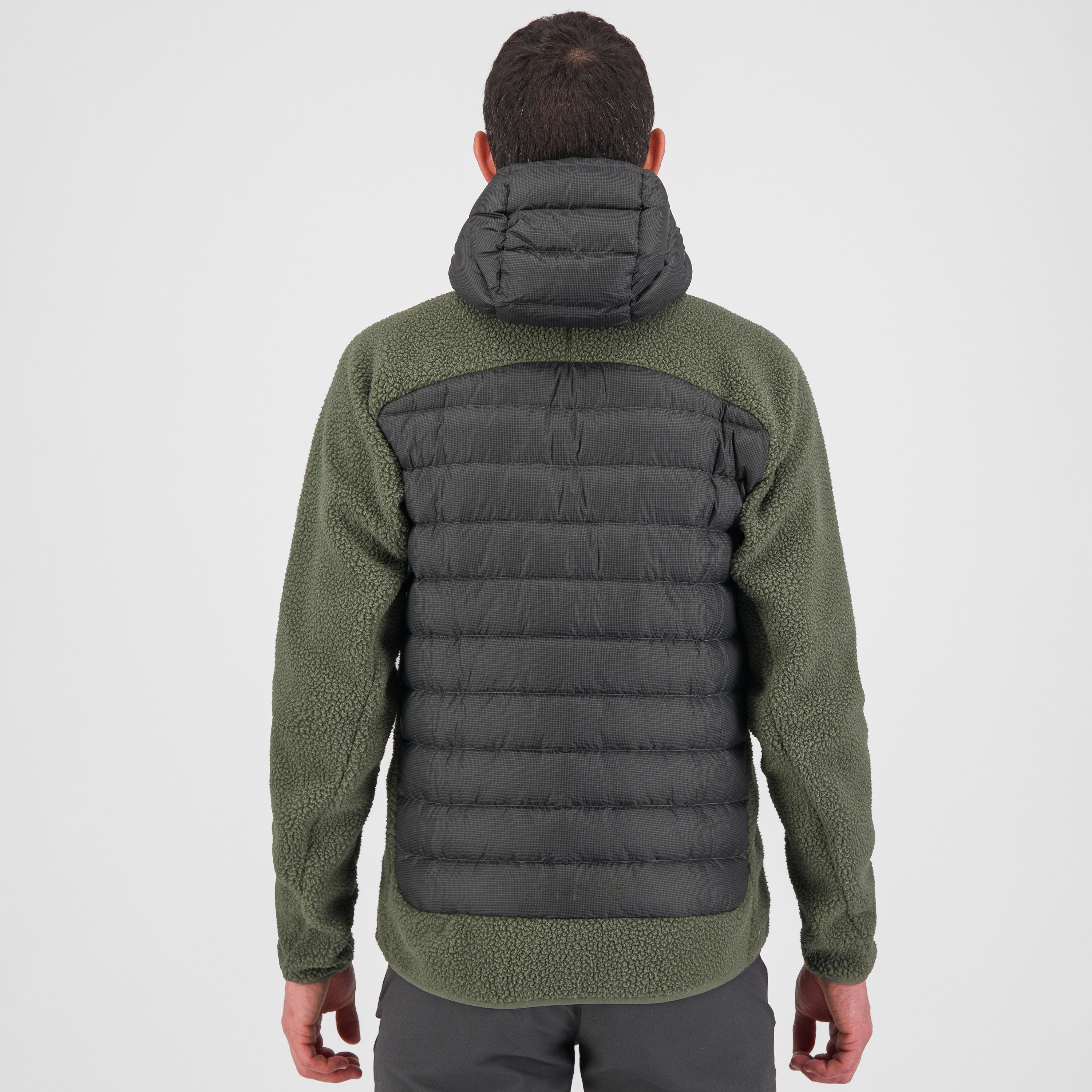 Marmarole tech jacket - black sand/thyme - karpos