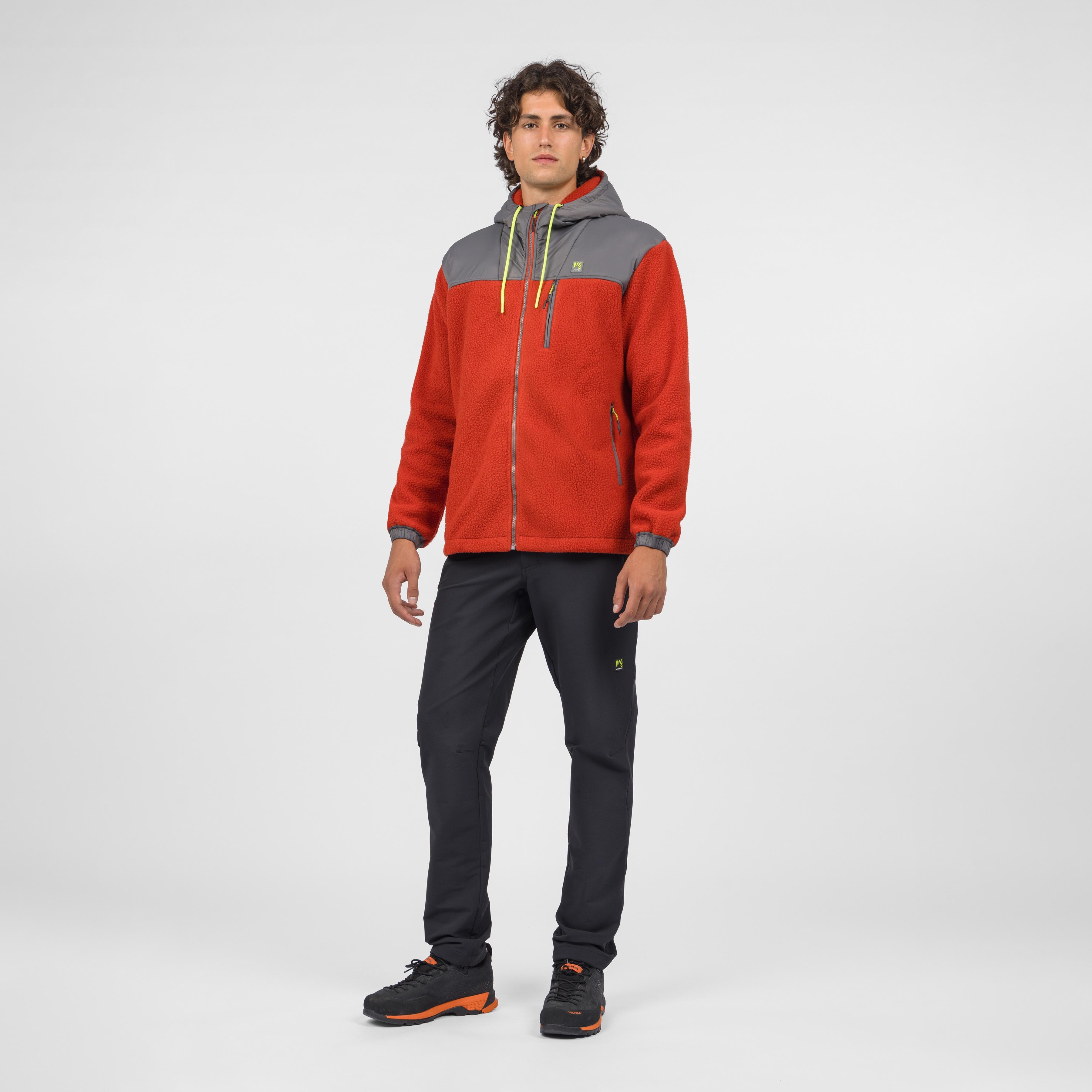 Moiazza retro' vogue jacket - fire/smoked - karpos