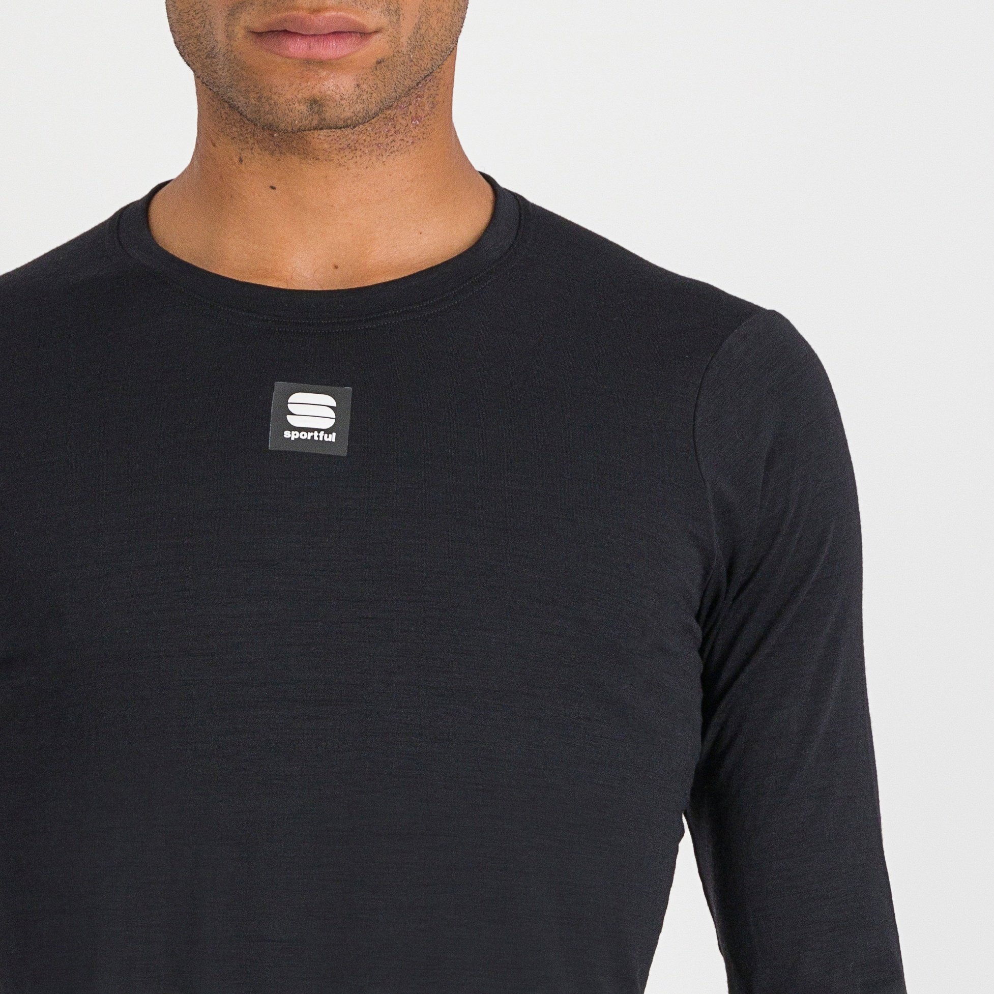 Merino tee long sleeve - black - sportful
